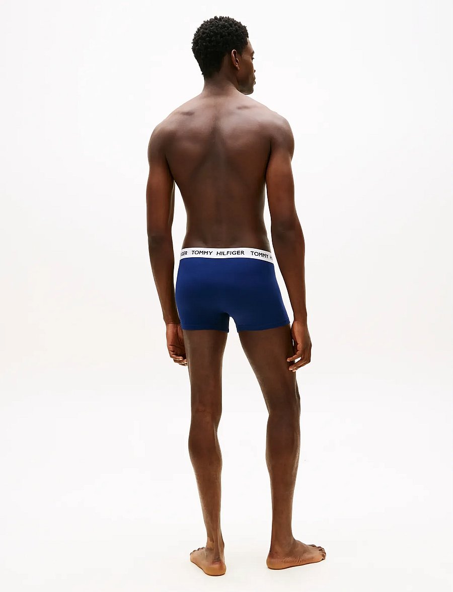 Tommy Hilfiger - 3P TRUNK - multipack underpants - utl sge prppy nvy keepsake blu - 5