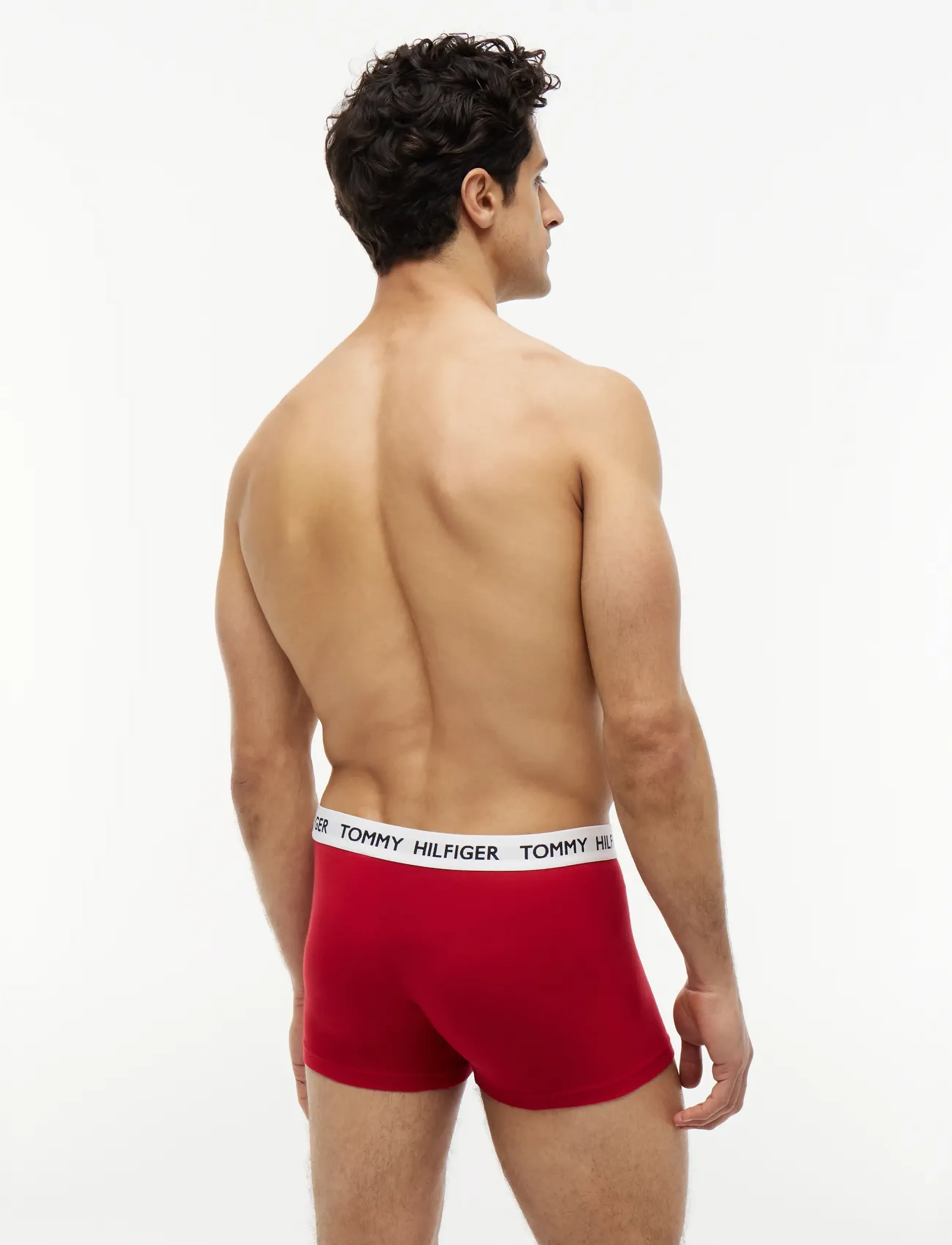 Tommy Hilfiger - 3P TRUNK - premium styles - aegean sea medium red chamb blue - 5
