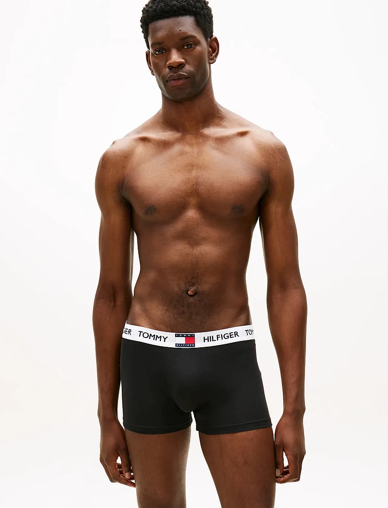 Tommy Hilfiger - 3P TRUNK - boxerkalsonger - black black black - 0
