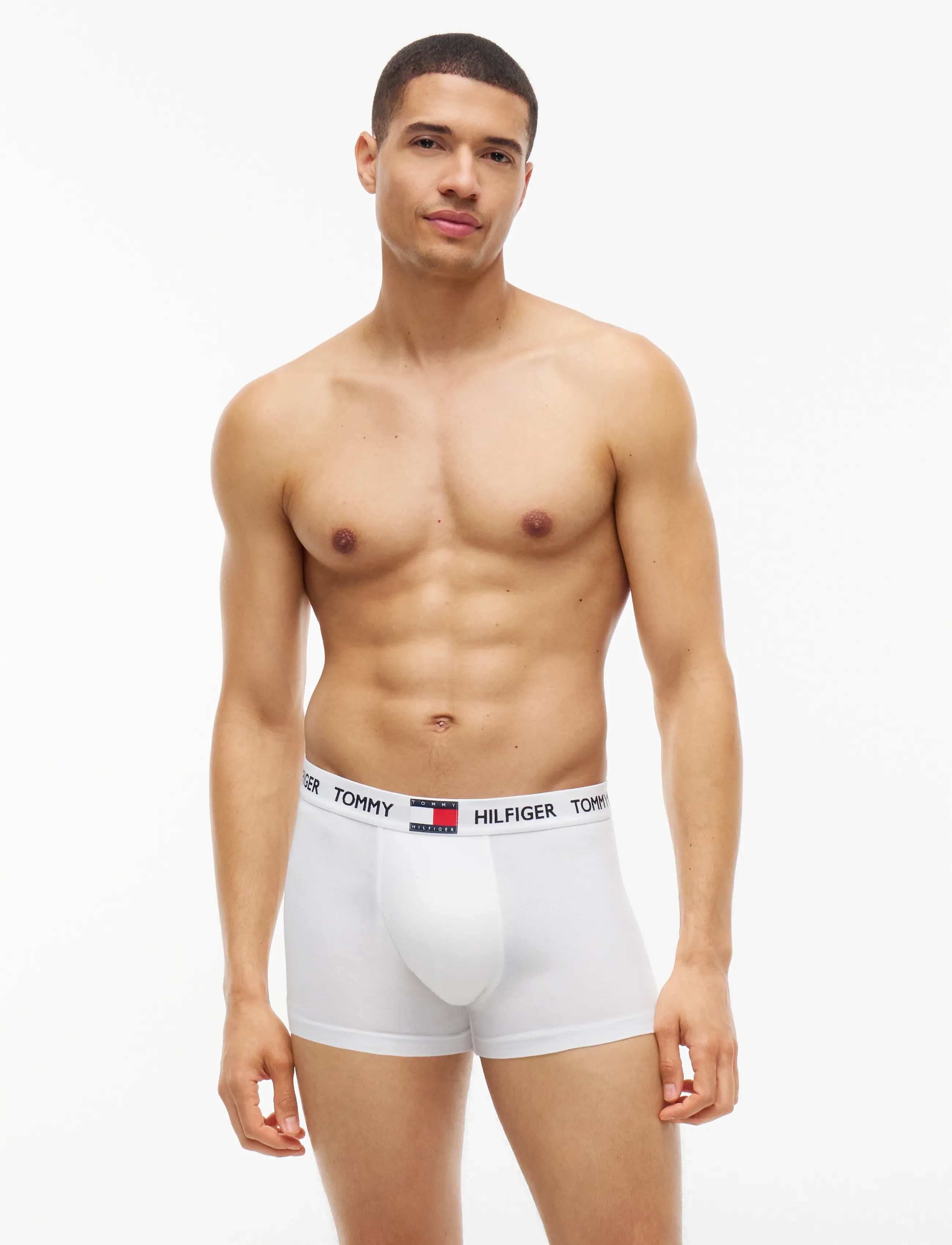 Tommy Hilfiger 3P TRUNK - Tommy Hilfiger - WHITE WHITE WHITE / white