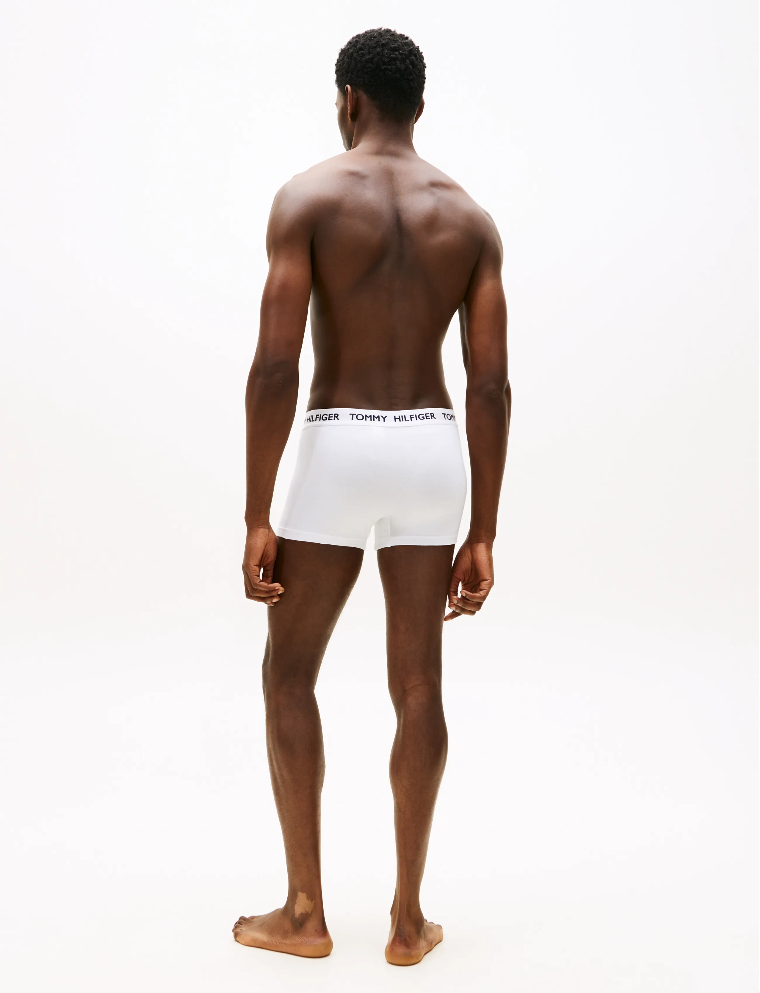 Tommy Hilfiger - 3-Pack Cotton Trunk - multipack underbukser - white white white - 4