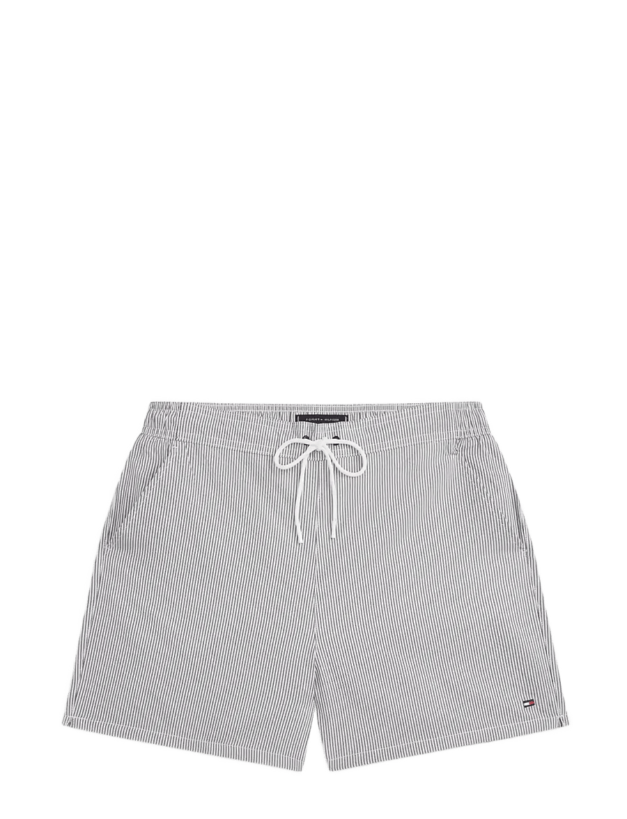 Tommy Hilfiger - MEDIUM DRAWSTRING ITHACA - badehose - desert sky ecru ithaca - 1