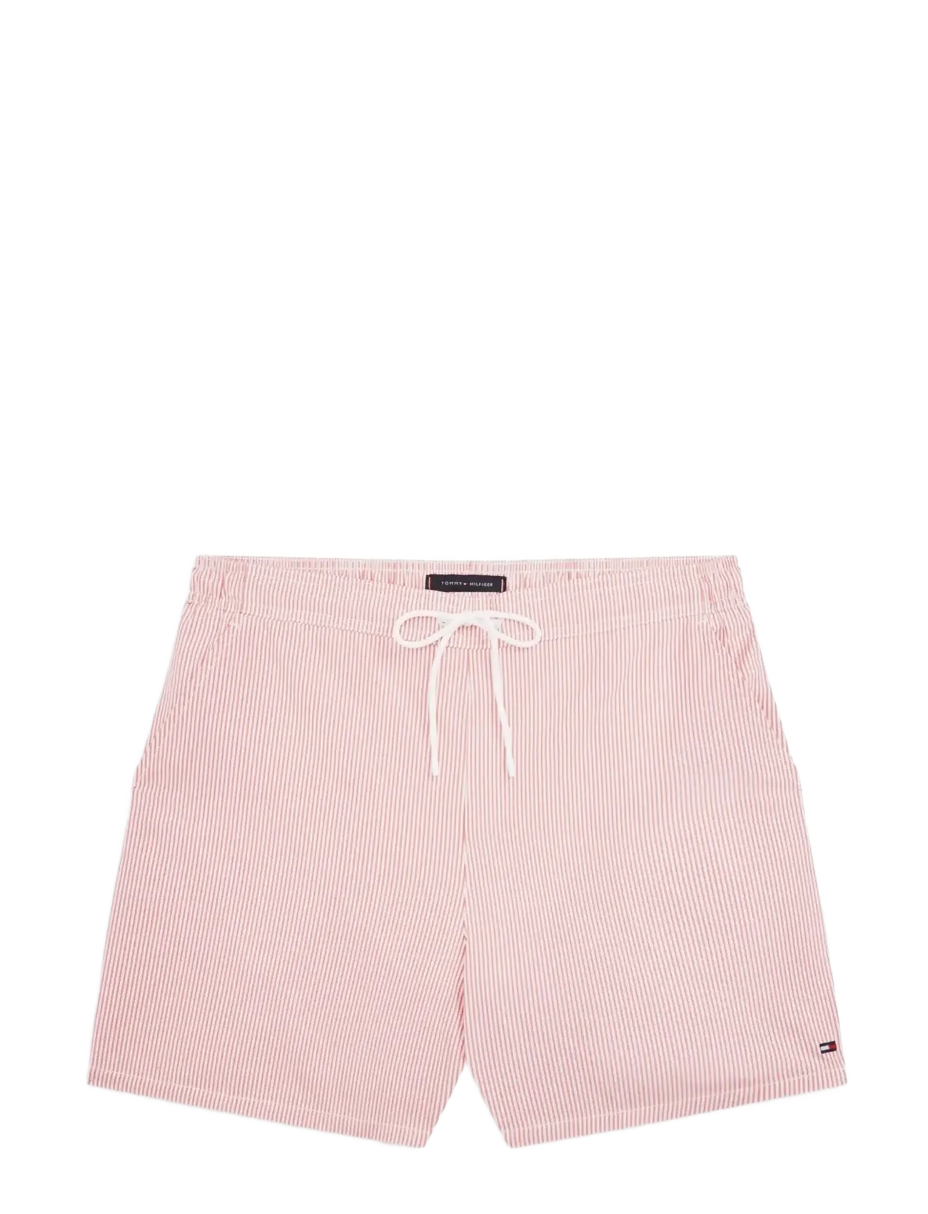 Tommy Hilfiger MEDIUM DRAWSTRING ITHACA - Tommy Hilfiger - TERRA RED   ECRU ITHACA / red