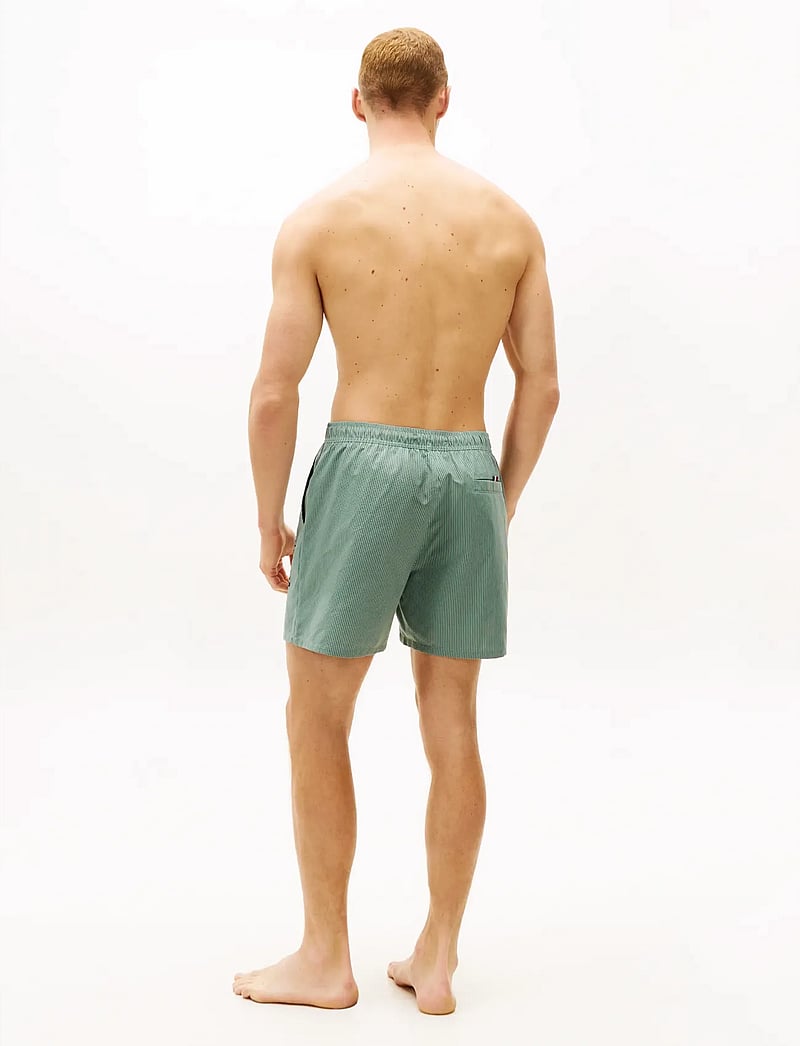 Tommy Hilfiger - MEDIUM DRAWSTRING ITHACA zip - badeshorts - army green minty grey ithaca - 2