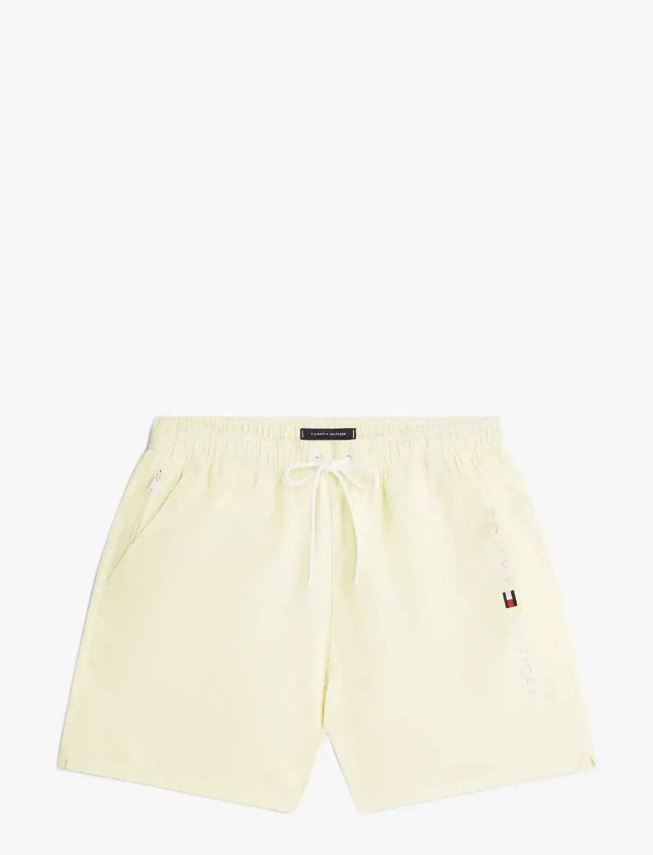 Tommy Hilfiger - MEDIUM DRAWSTRING ITHACA zip - badeshorts - buttercup yellow   ecru ithaca - 1
