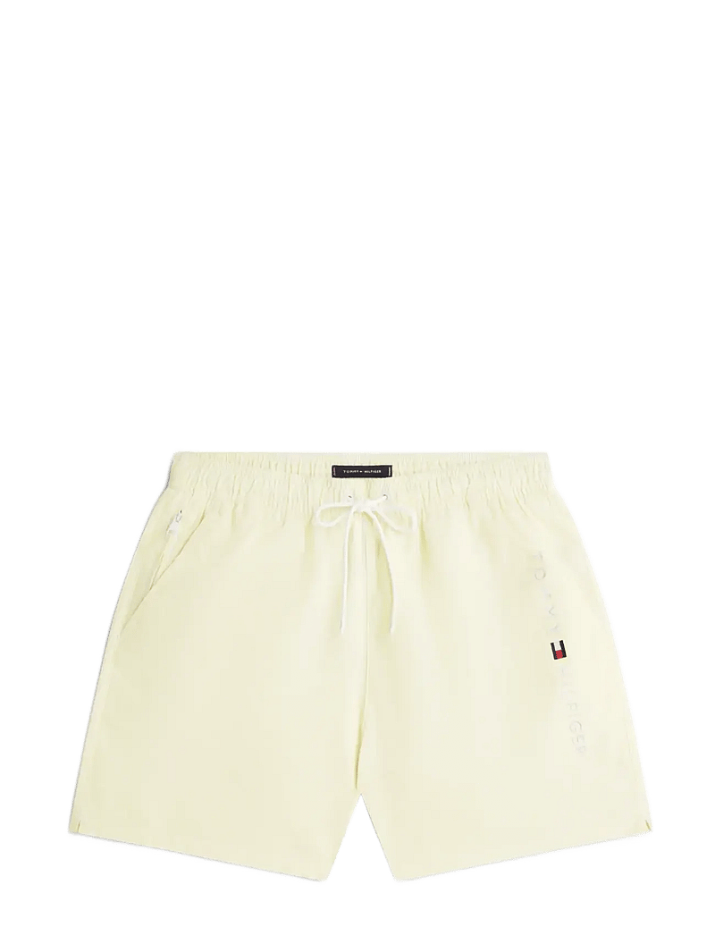 Tommy Hilfiger - MEDIUM DRAWSTRING ITHACA zip - badeshorts - buttercup yellow ecru ithaca - 1