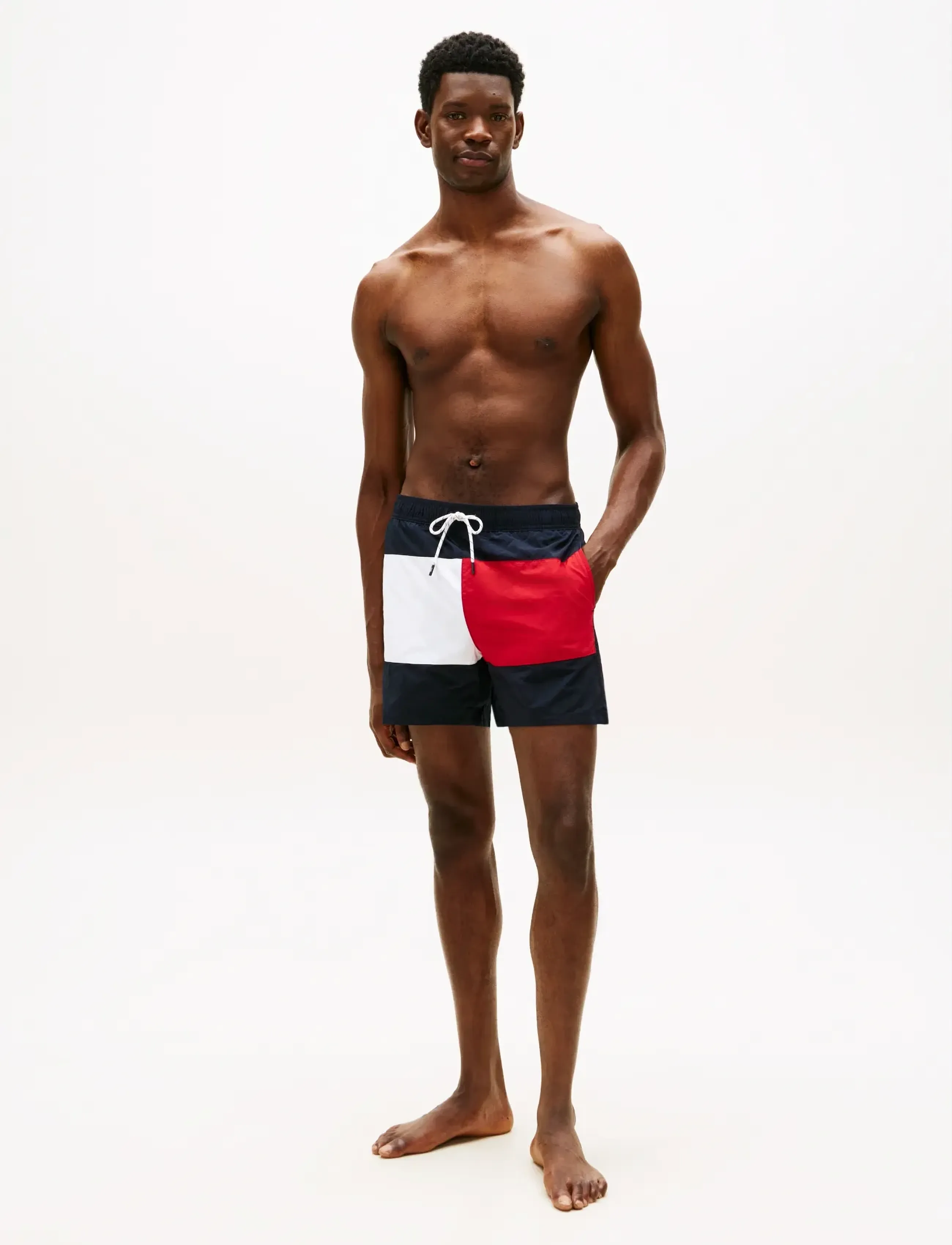 Tommy Hilfiger - MEDIUM DRAWSTRING ARCHIVE - uimashortsit - desert sky - 3