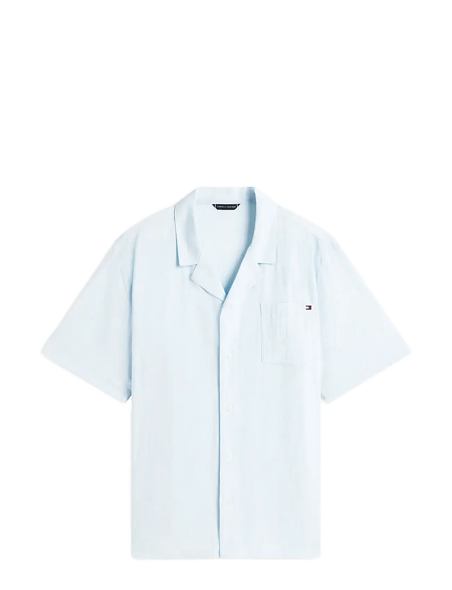 Tommy Hilfiger - WOVEN BOWLING SHIRT - chemises à manches courtes - keepsake blue - 1
