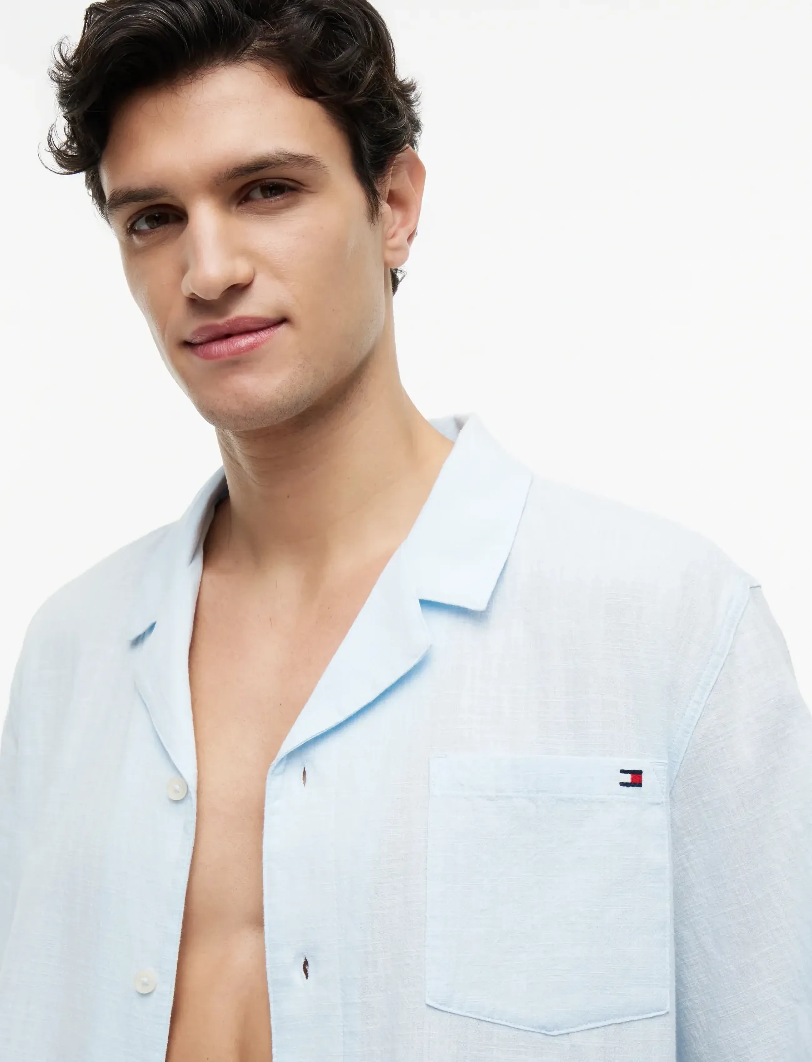 Tommy Hilfiger - WOVEN BOWLING SHIRT - chemises à manches courtes - keepsake blue - 3