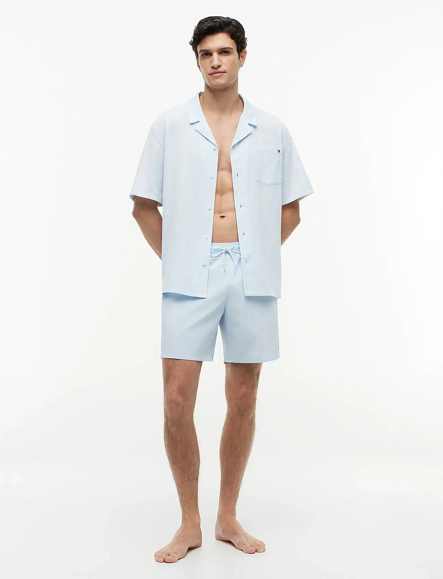 Tommy Hilfiger - WOVEN BOWLING SHIRT - chemises à manches courtes - keepsake blue - 4