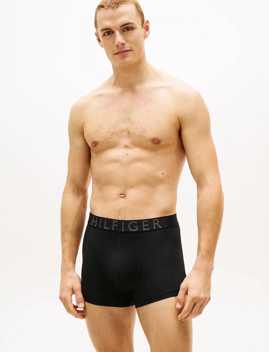 Tommy Hilfiger - 3P TRUNK w cooling tech - multipack kalsonger - act aqu blk pitch blu - 4