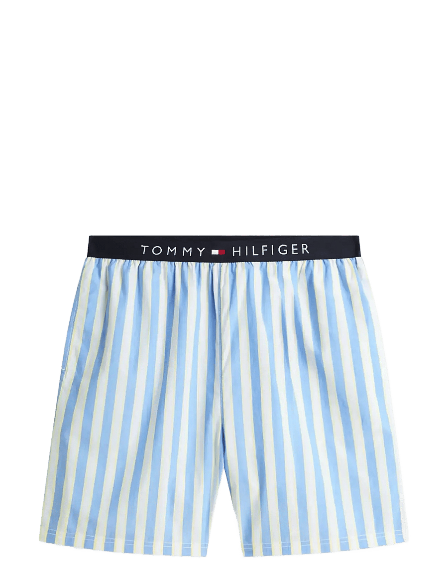 Tommy Hilfiger - RELAXED WOVEN SHORT PRINT - pyjamahose - deck chair stripe - 1