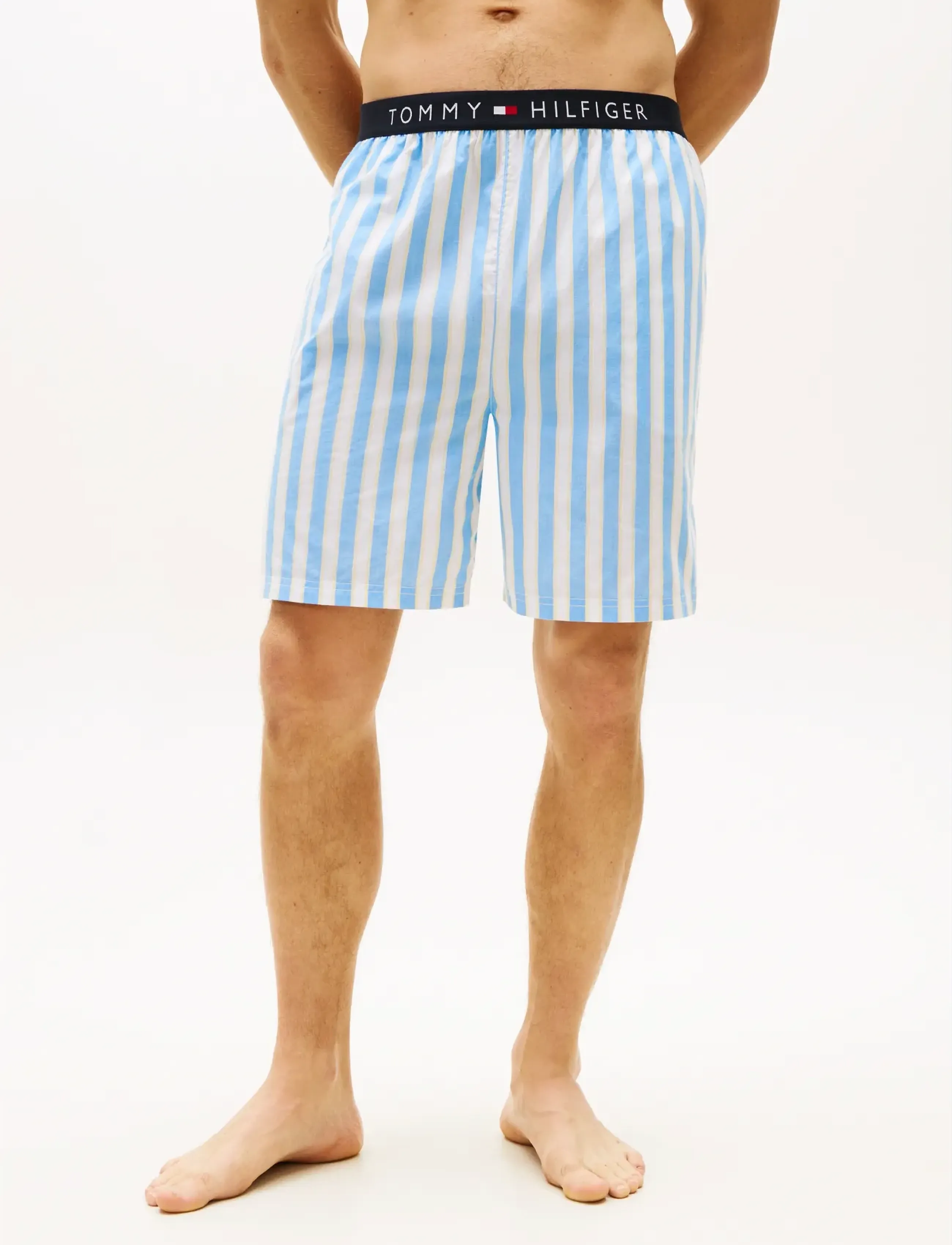 Tommy Hilfiger RELAXED WOVEN SHORT PRINT - Underwear - DECK CHAIR STRIPE / blue
