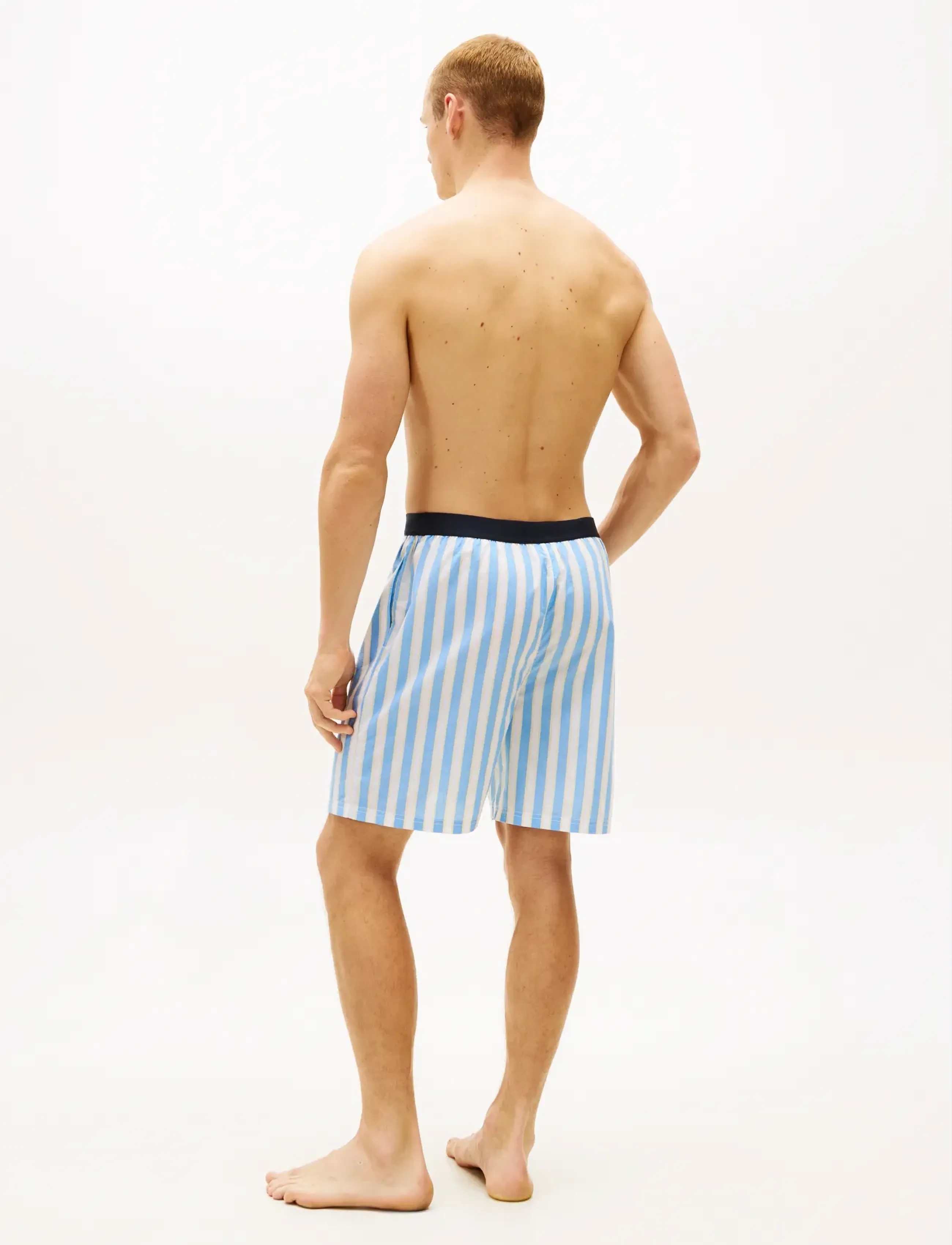 Tommy Hilfiger - RELAXED WOVEN SHORT PRINT - natbukser - deck chair stripe - 2