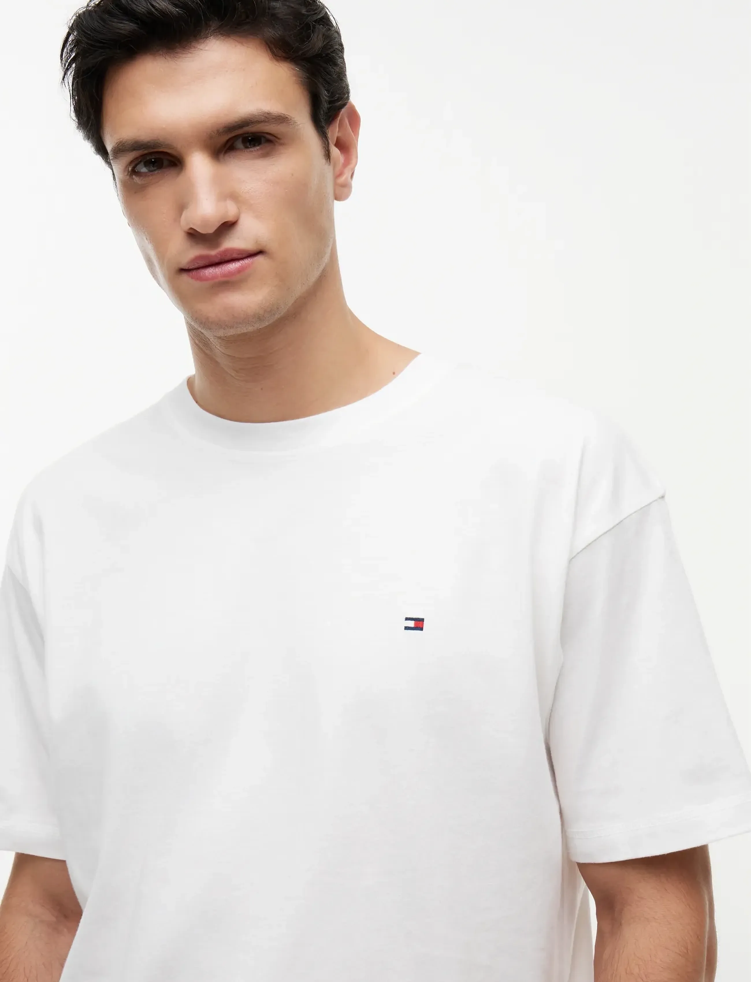 Tommy Hilfiger - SS WOVEN SHORT PRINT SET - pidžaamakomplekt - ecru block stripe - 5