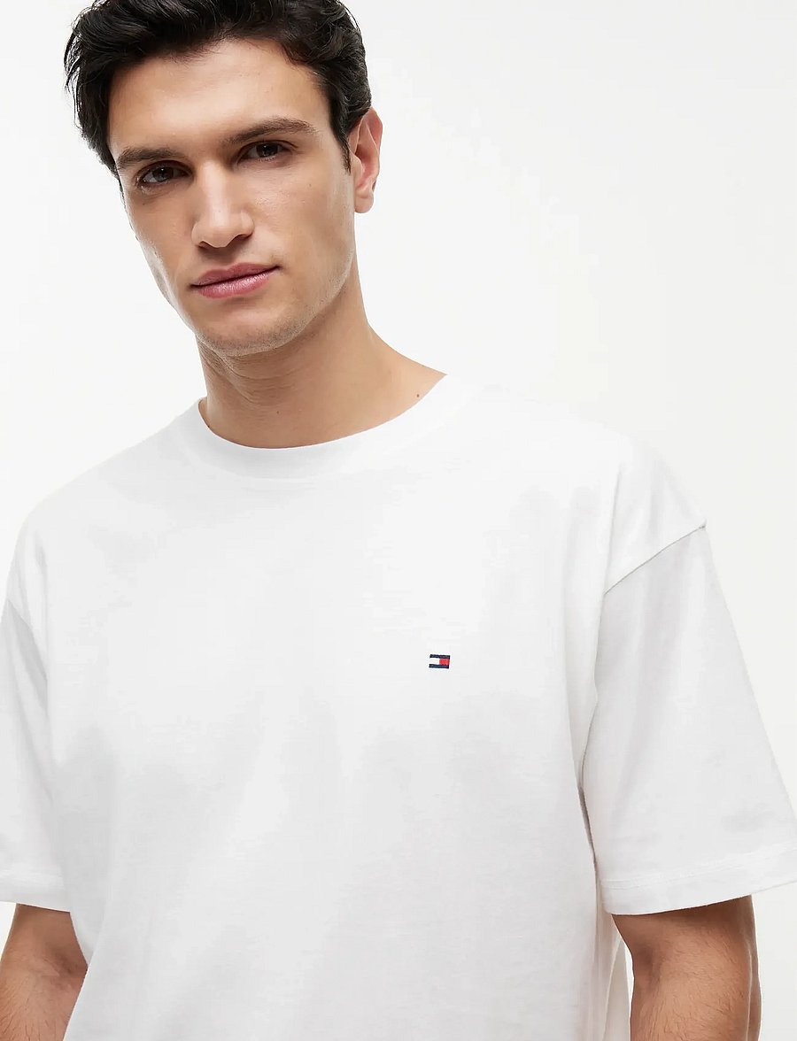 Tommy Hilfiger - SS WOVEN SHORT PRINT SET - pyjamasets - ecru block stripe - 5