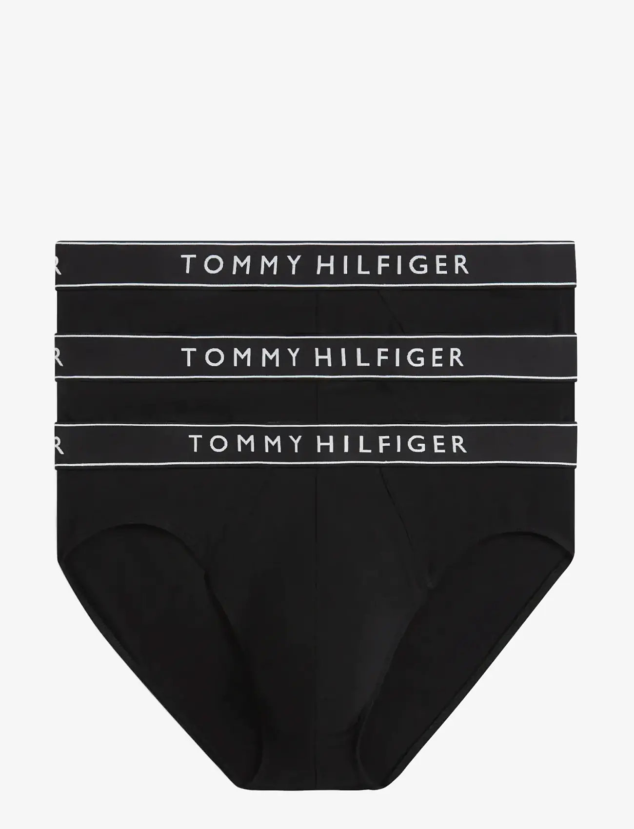 Tommy Hilfiger - 3-Pack Cotton Brief - multipack underbukser - black black black - 1
