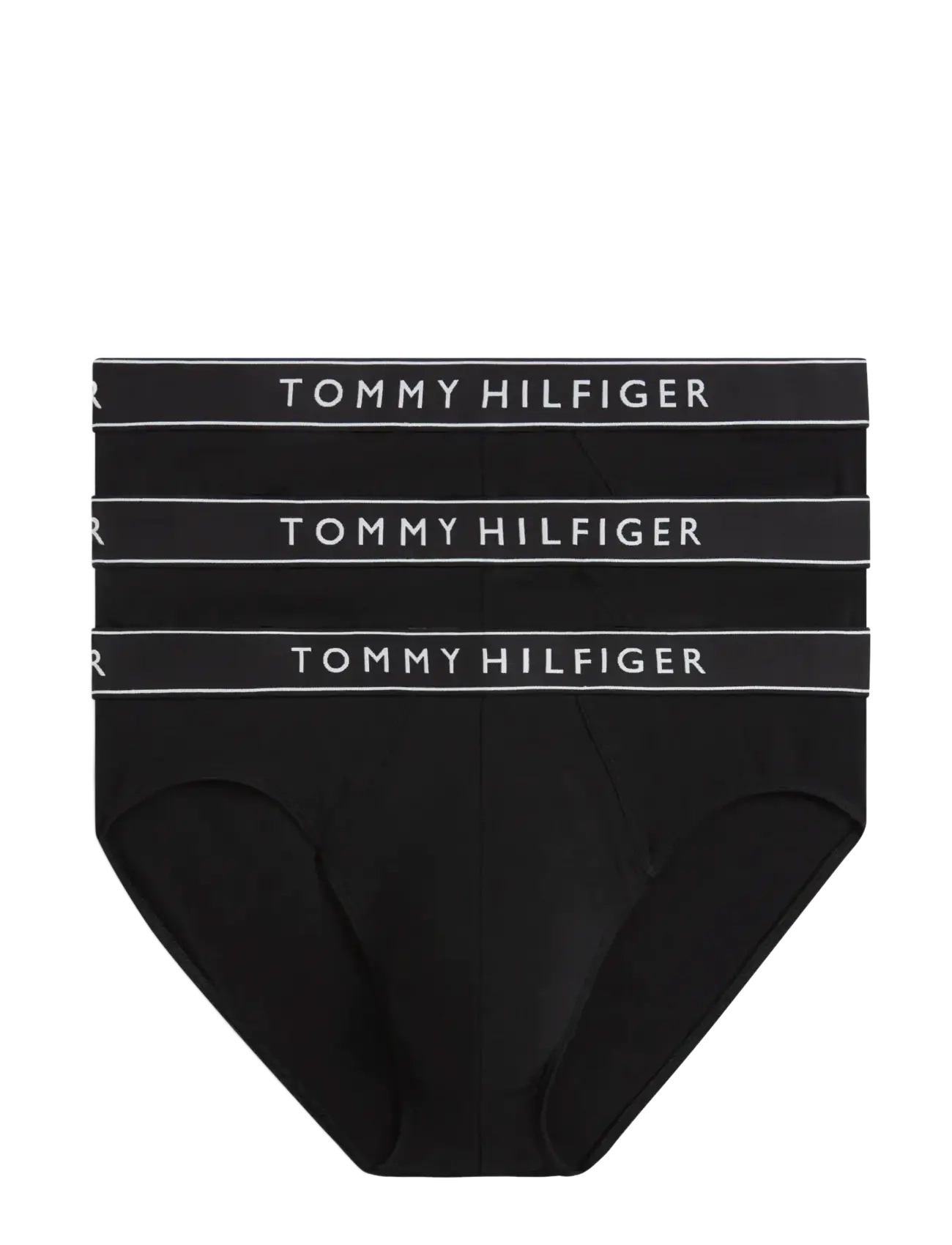 Tommy Hilfiger 3-Pack Cotton Brief - Underbukser - BLACK BLACK BLACK / black