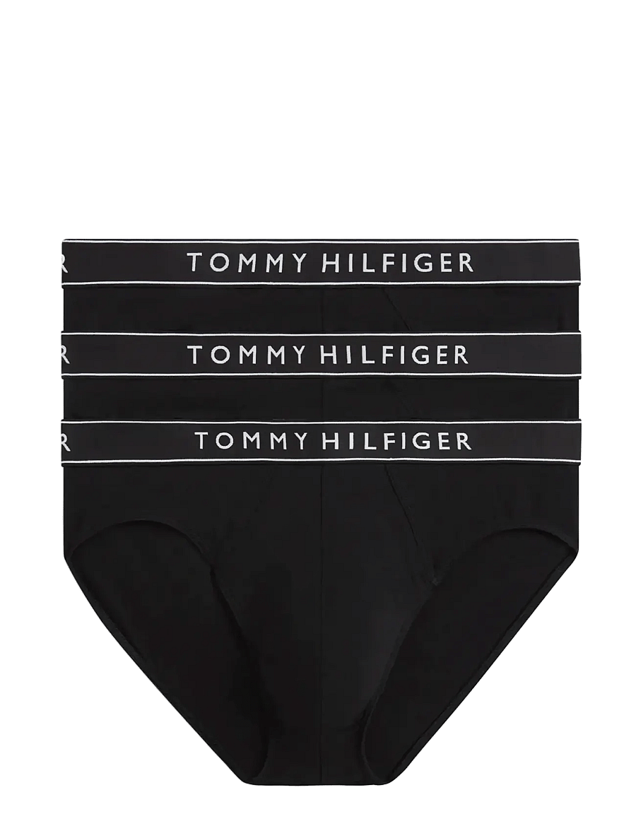 Tommy Hilfiger - 3-Pack Cotton Brief - multipakk aluspüksid - black black black - 1