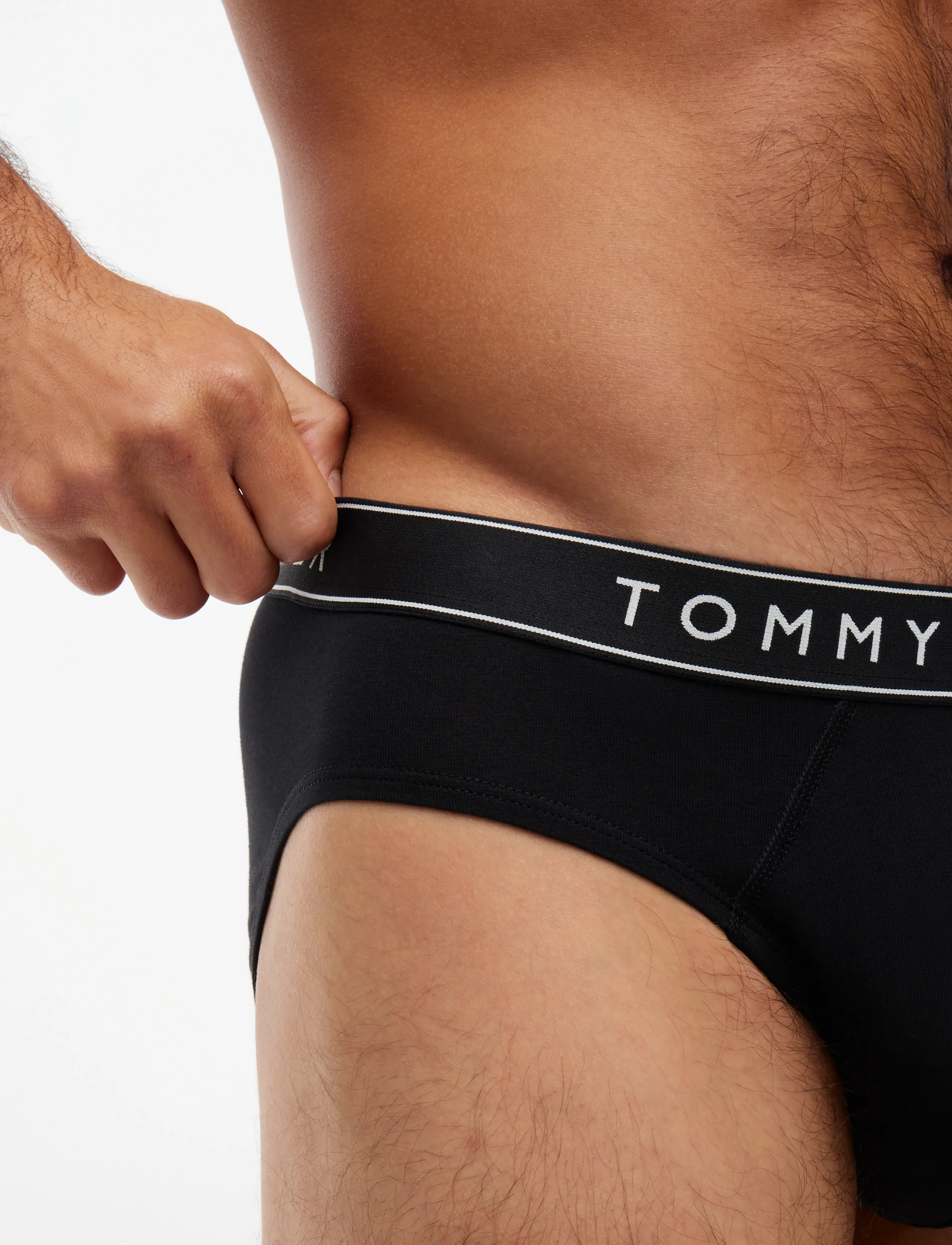 Tommy Hilfiger - 3-Pack Cotton Brief - multipakk aluspüksid - black black black - 3