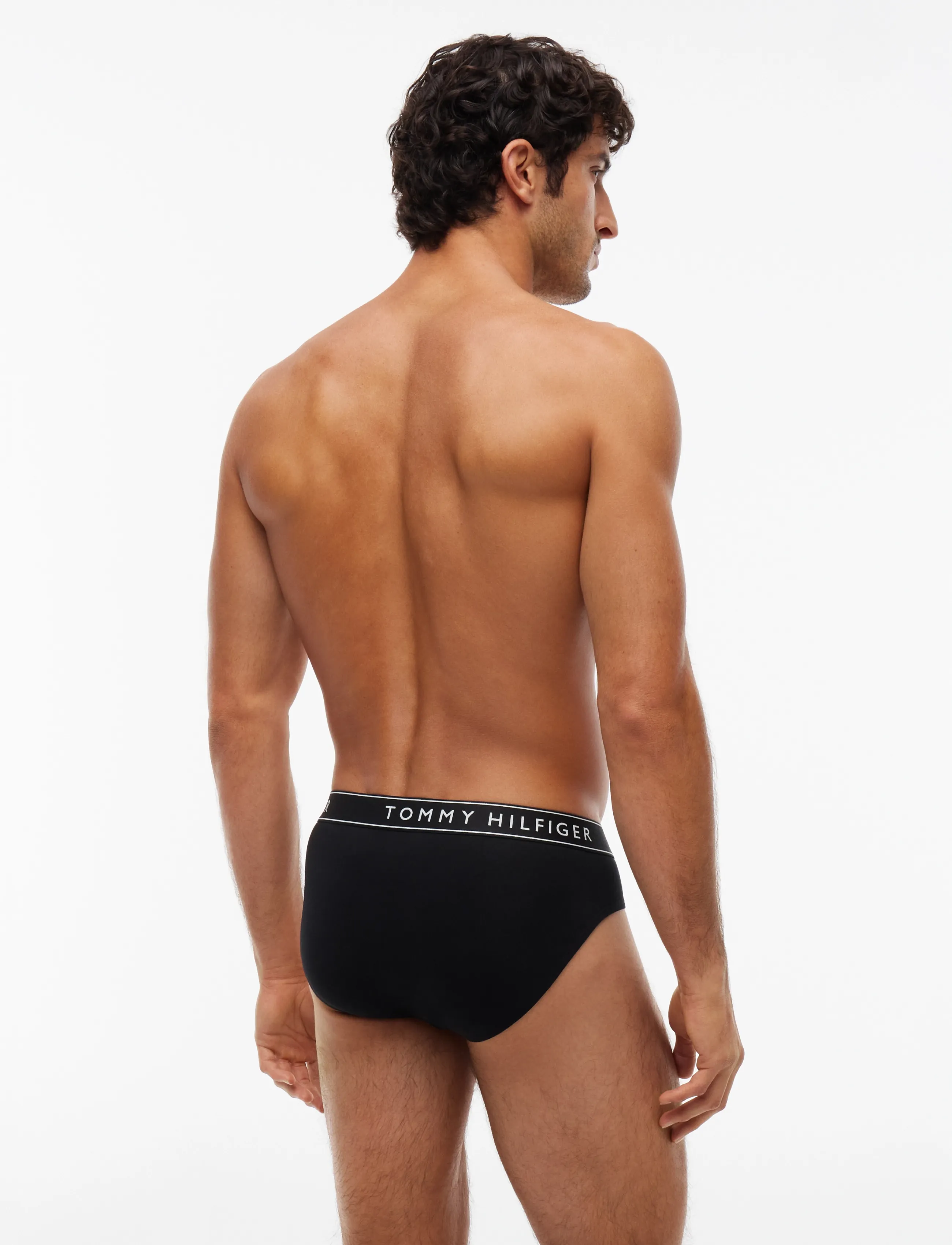 Tommy Hilfiger - 3-Pack Cotton Brief - multipakk aluspüksid - black black black - 4