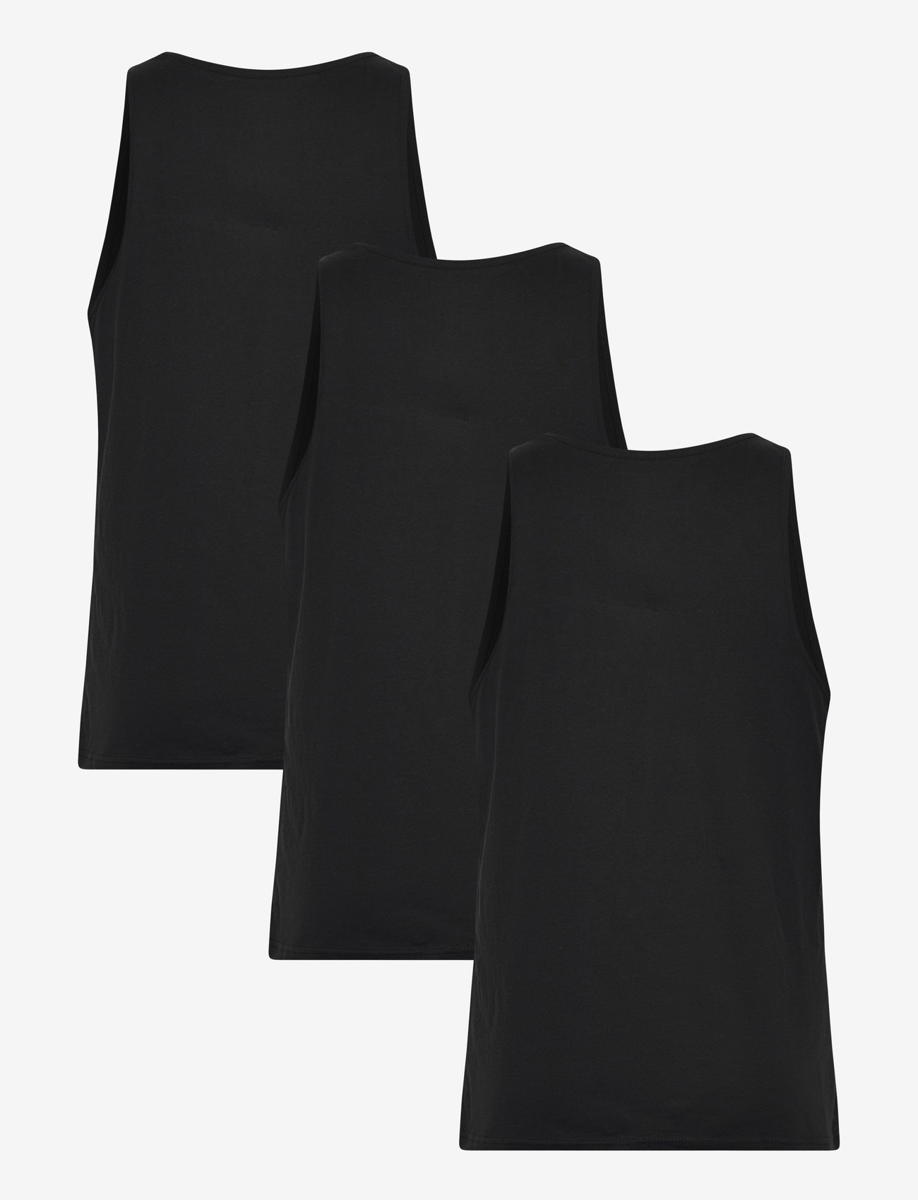 Tommy Hilfiger - 3P TANK TOP - pyjamaoberteil - black black black - 2