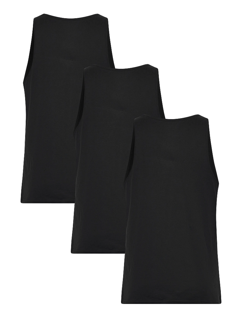 Tommy Hilfiger - 3P TANK TOP - pyjamaoberteil - black black black - 2