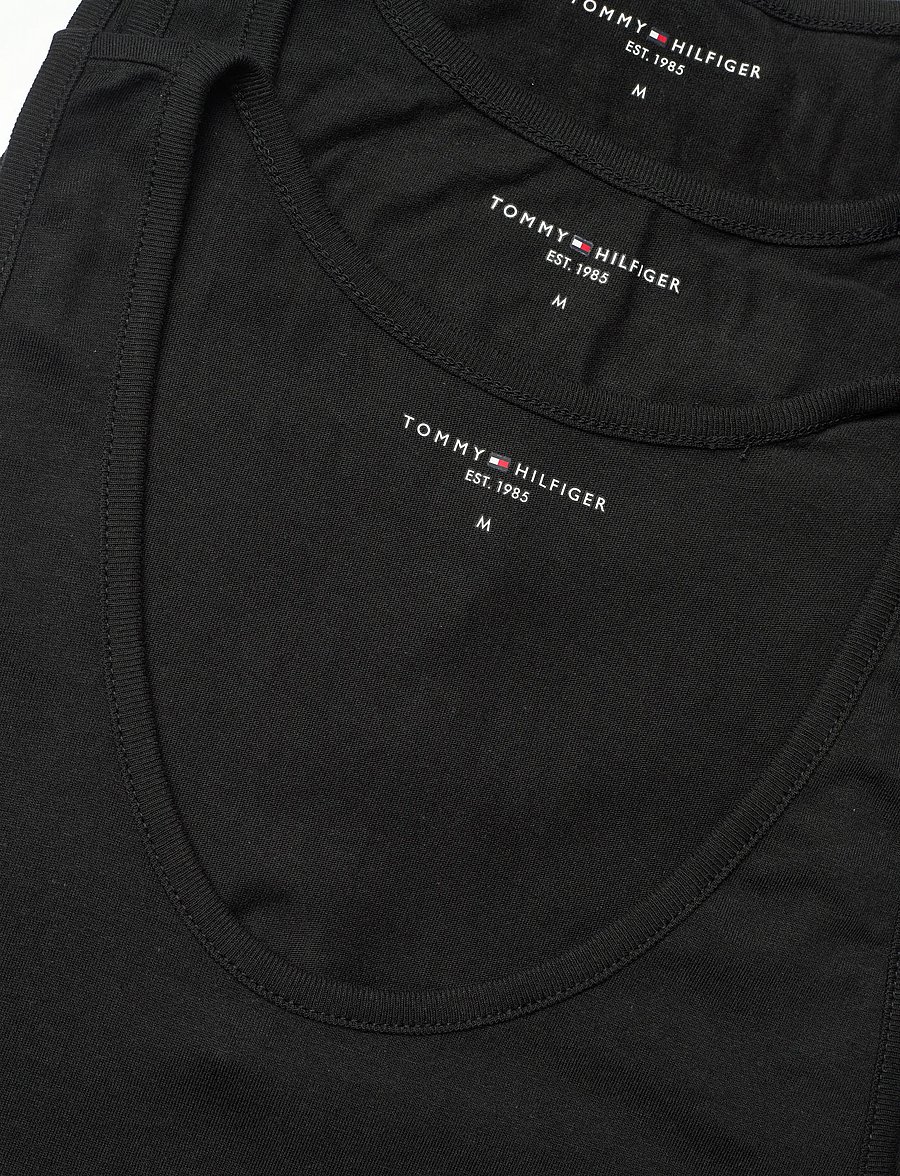 Tommy Hilfiger - 3P TANK TOP - nattrøjer - black black black - 1