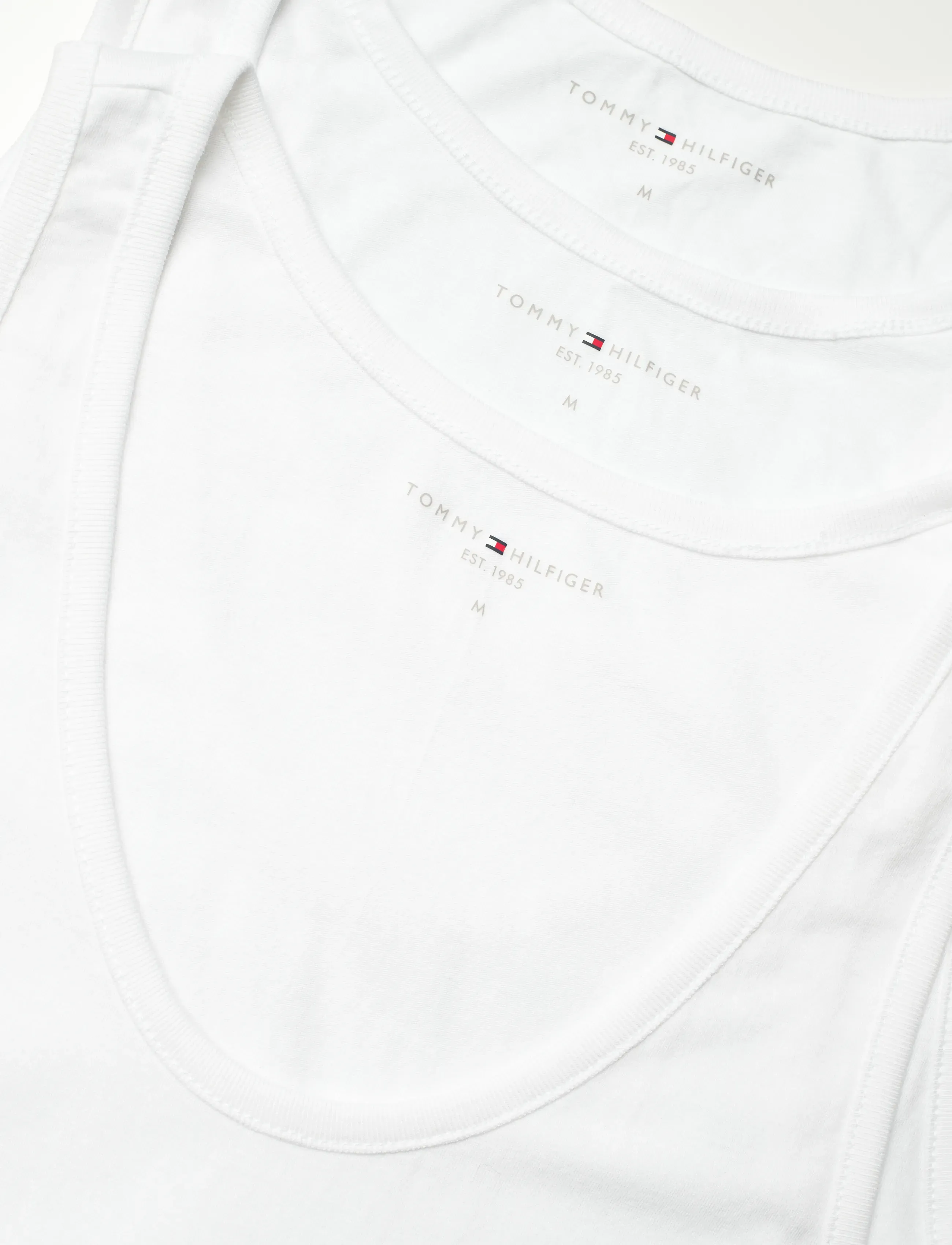 Tommy Hilfiger - 3P TANK TOP - pyjamaoberteil - white white white - 1