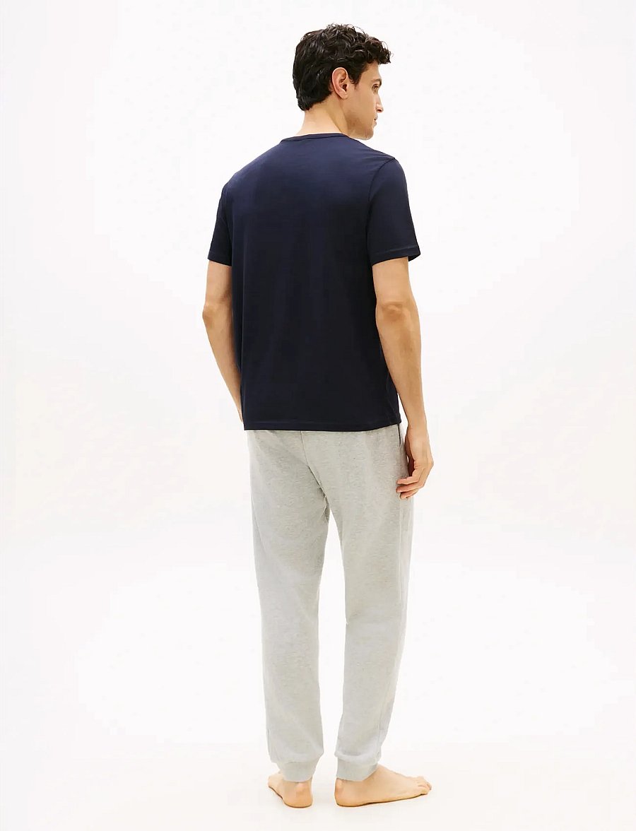 Tommy Hilfiger - 3P SS TEE - multipack t-shirts - navy blue utility sage white - 2