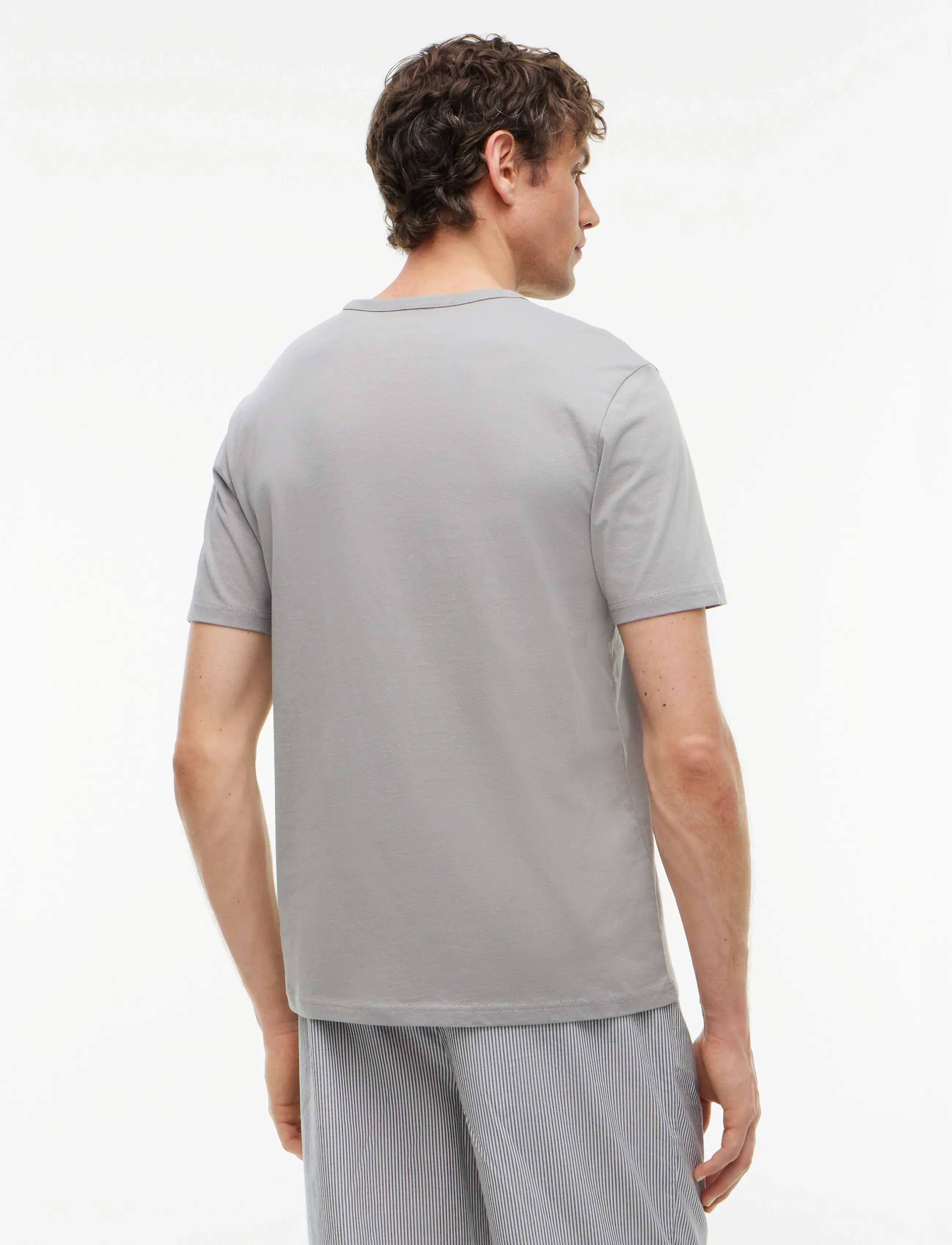 Tommy Hilfiger - 3P SS TEE - pyjamasöverdelar - carbon navy black antique silver - 2