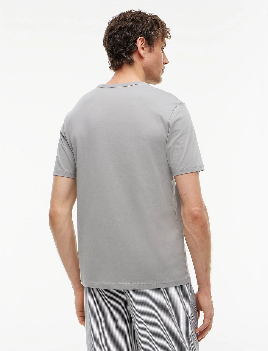 Tommy Hilfiger - 3P SS TEE - pyjamasöverdelar - carbon navy black antique silver - 2