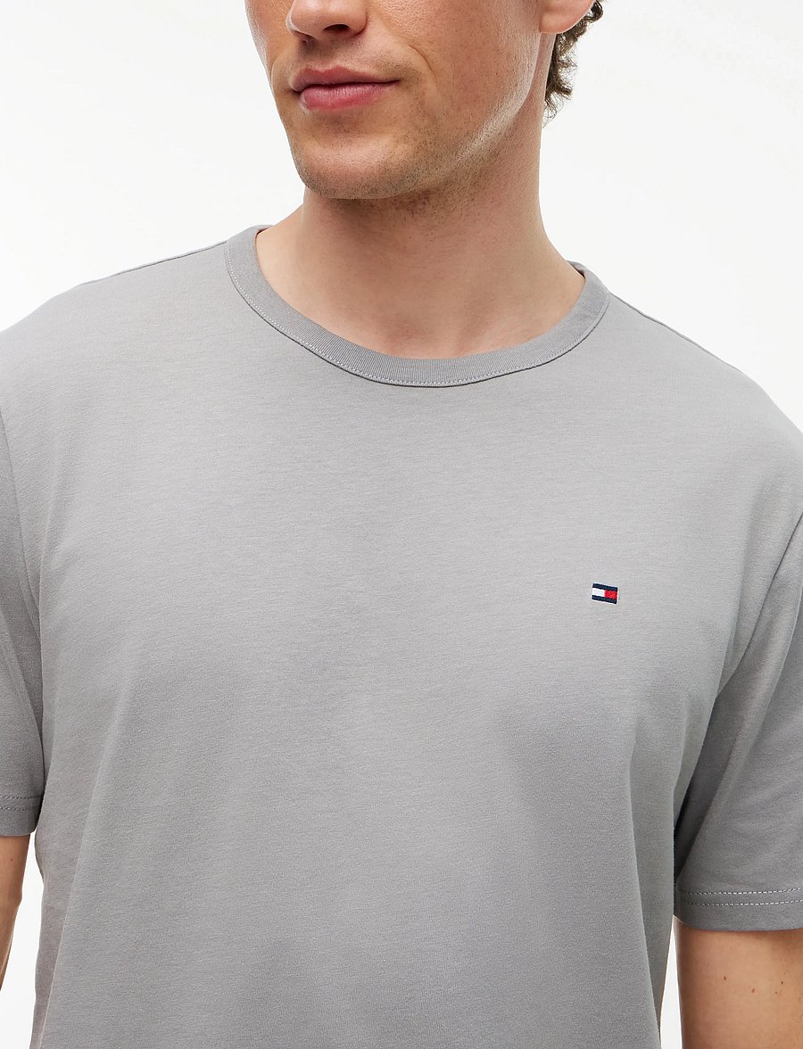Tommy Hilfiger - 3P SS TEE - pyjamasöverdelar - carbon navy black antique silver - 4