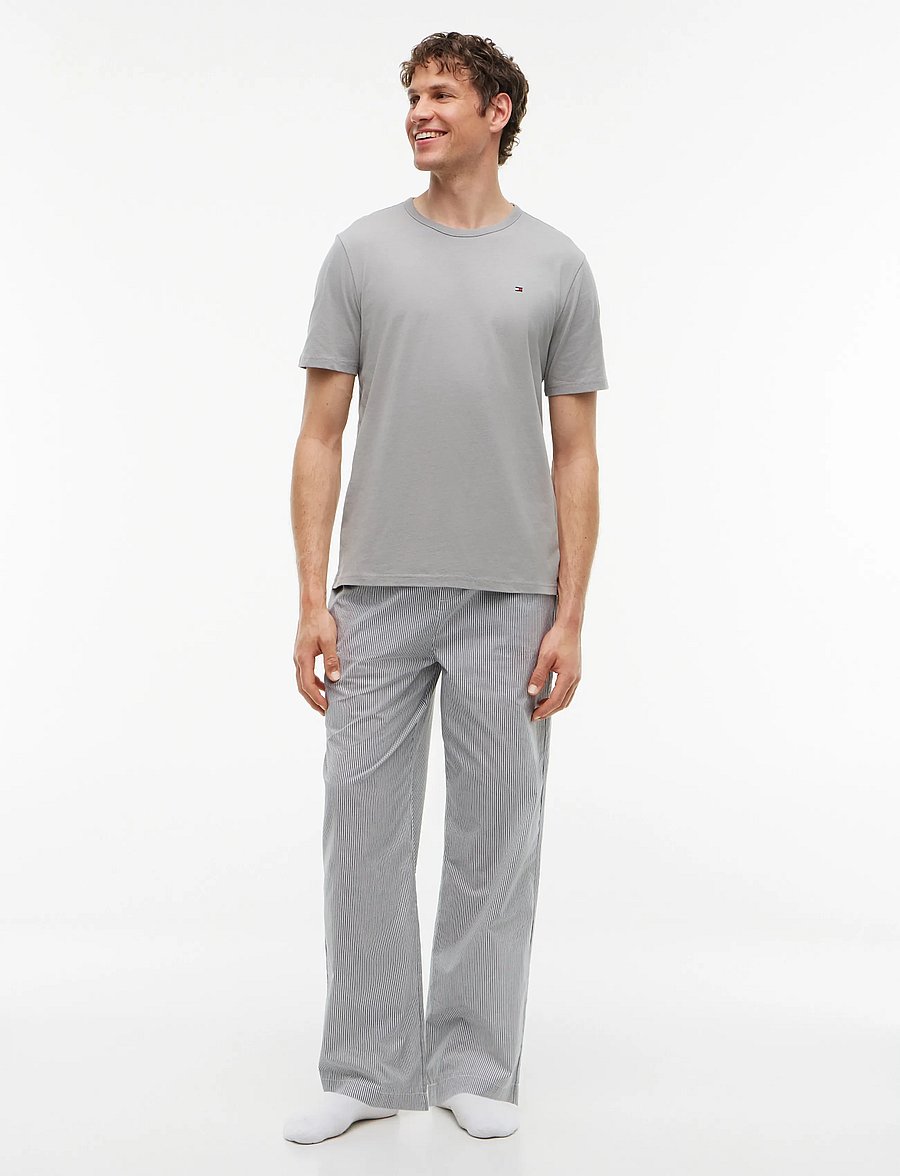 Tommy Hilfiger - 3P SS TEE - pyjamasöverdelar - carbon navy black antique silver - 5