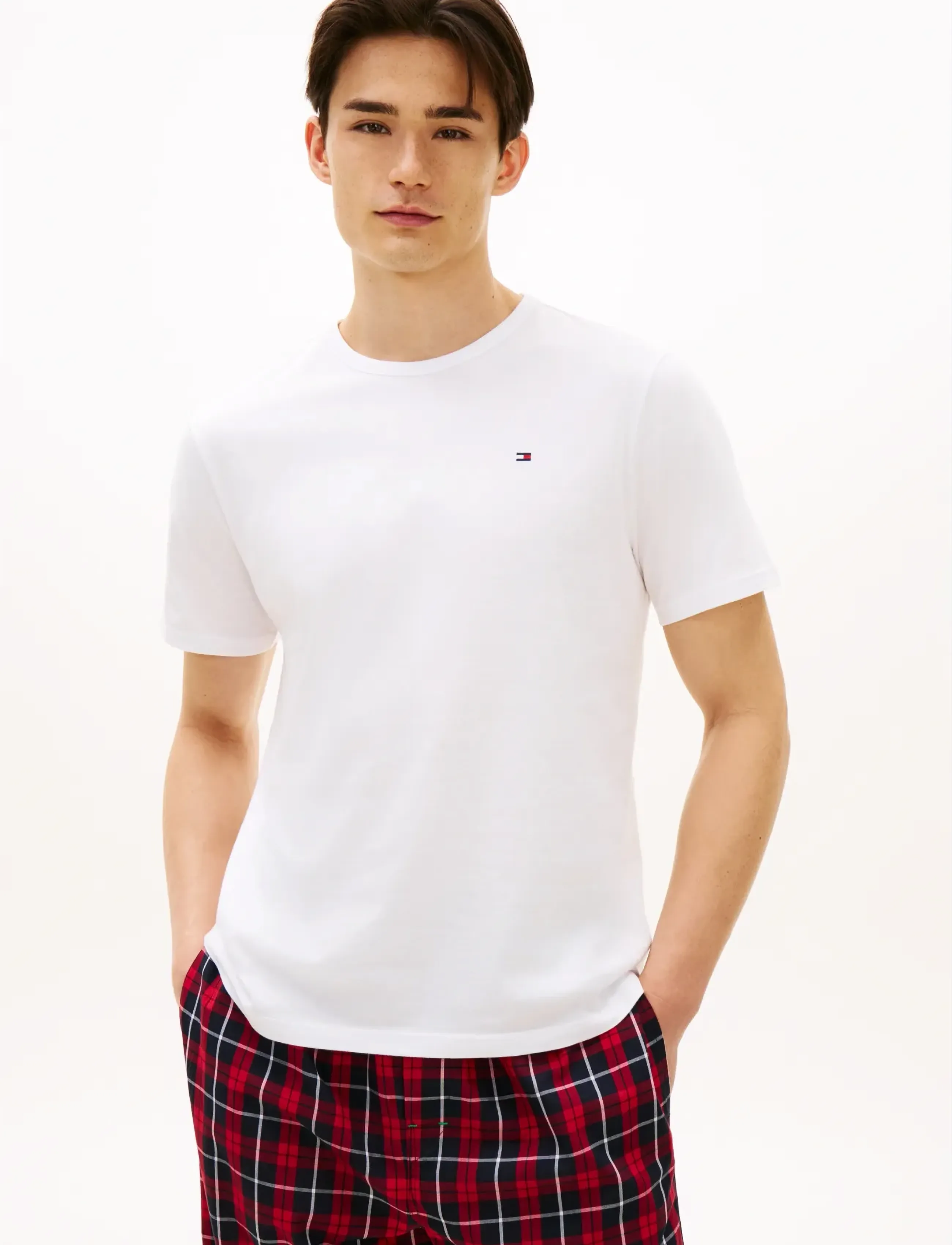 Tommy Hilfiger - 3P SS TEE - t-särkide multipakk - antq slvr cost taup wht - 3