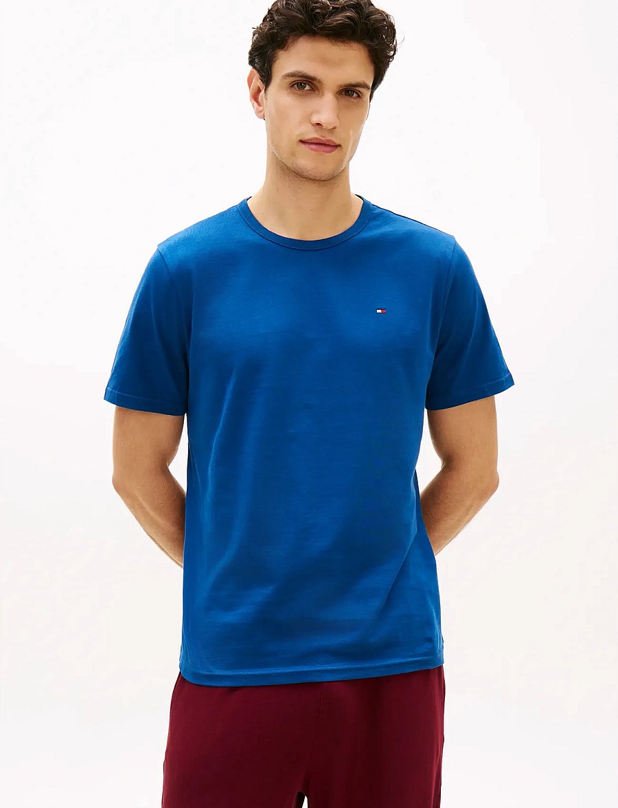 Tommy Hilfiger - 3P SS TEE - t-särkide multipakk - blu jn lght gry hth white - 2