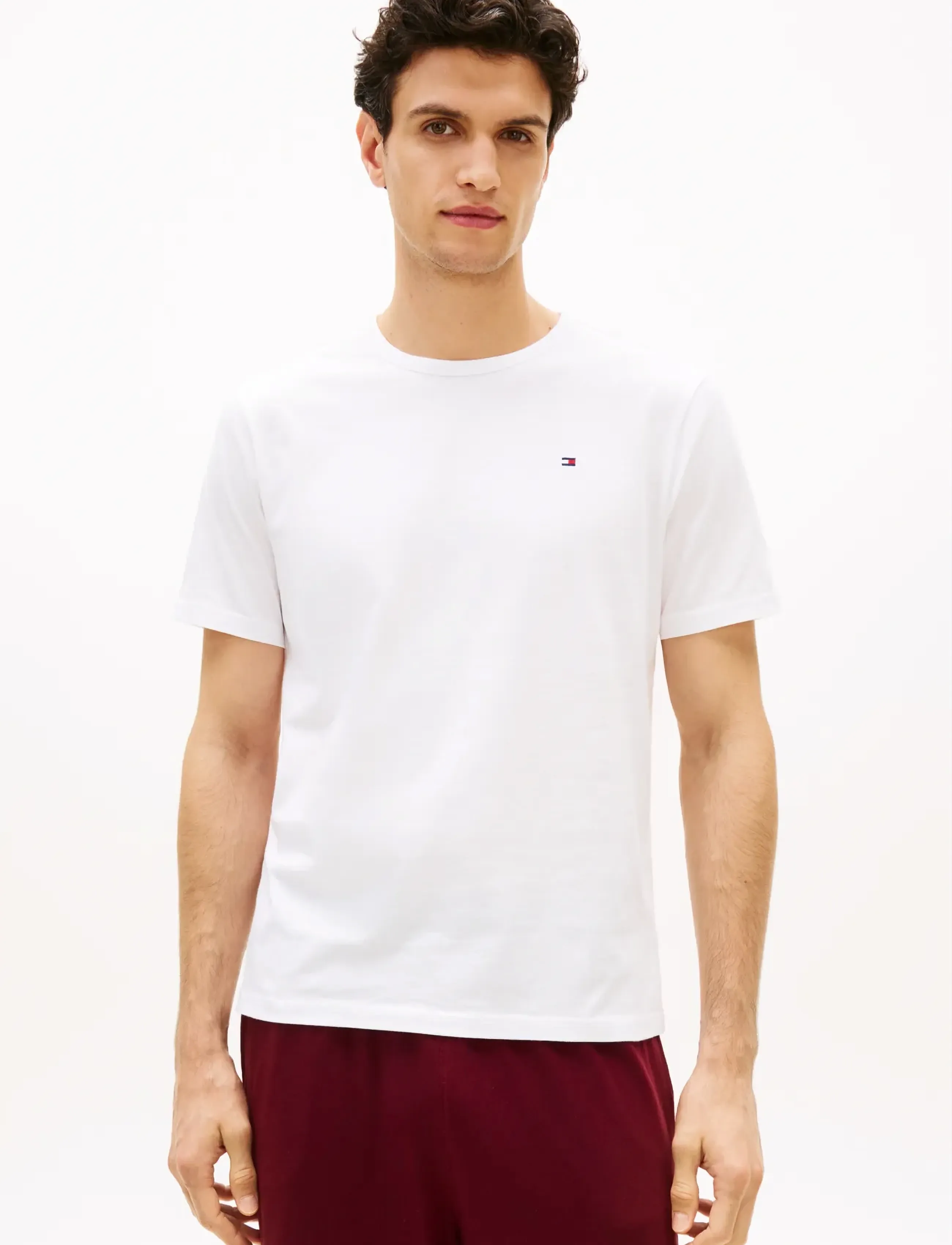 Tommy Hilfiger - 3P SS TEE - multipack t-skjorter - blu jn lght gry hth white - 3