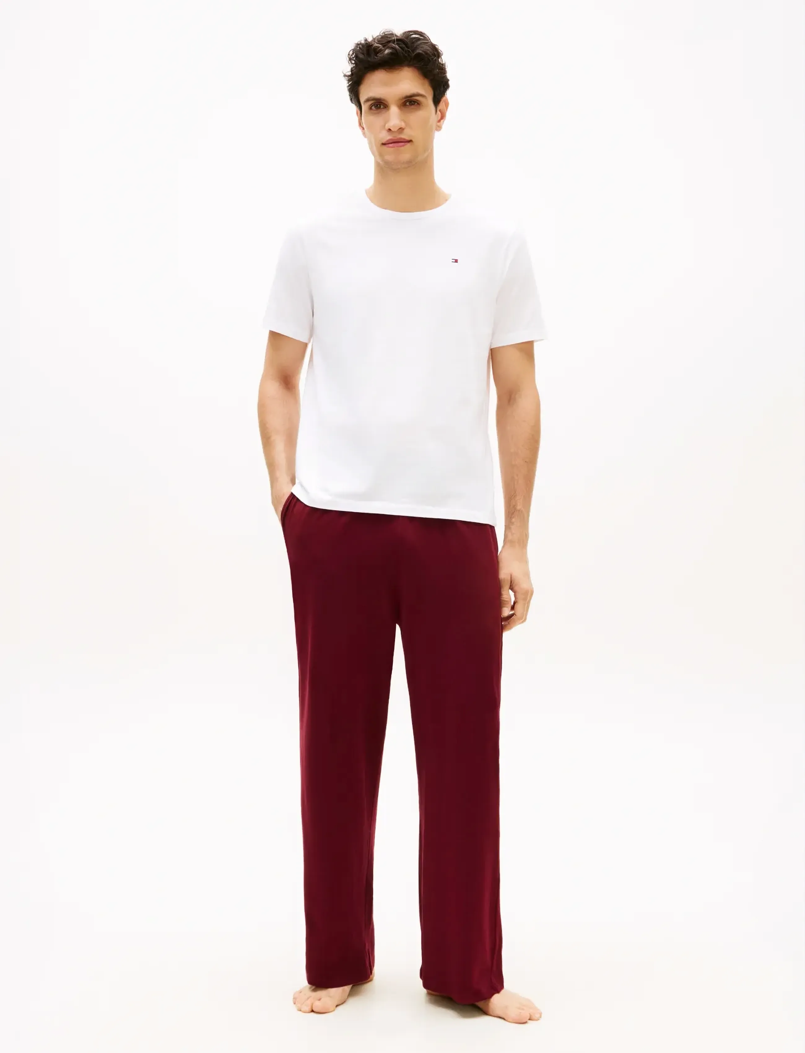 Tommy Hilfiger - 3P SS TEE - multipack t-skjorter - blu jn lght gry hth white - 4