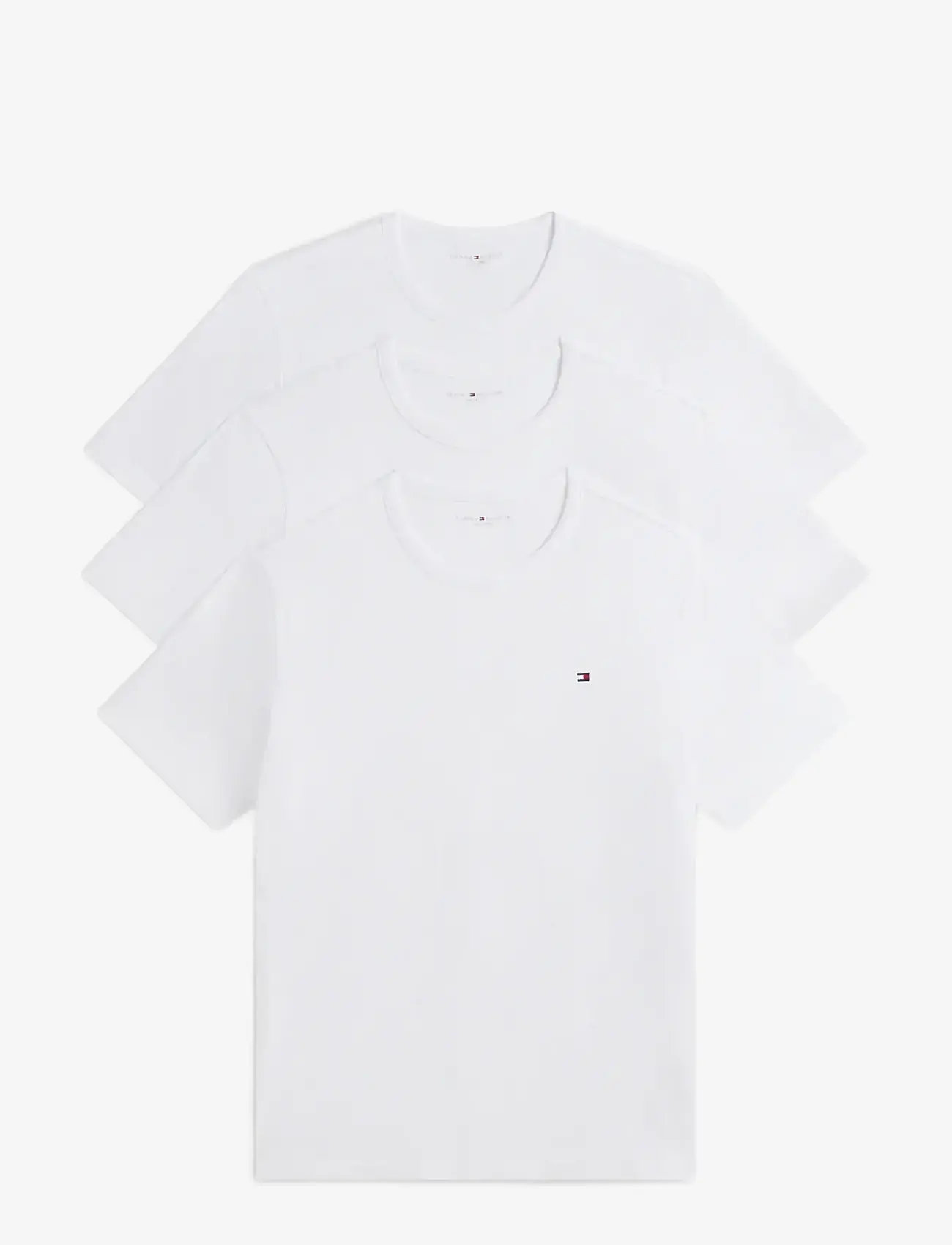 Tommy Hilfiger - 3P SS TEE - multipack t-shirts - white white white - 1
