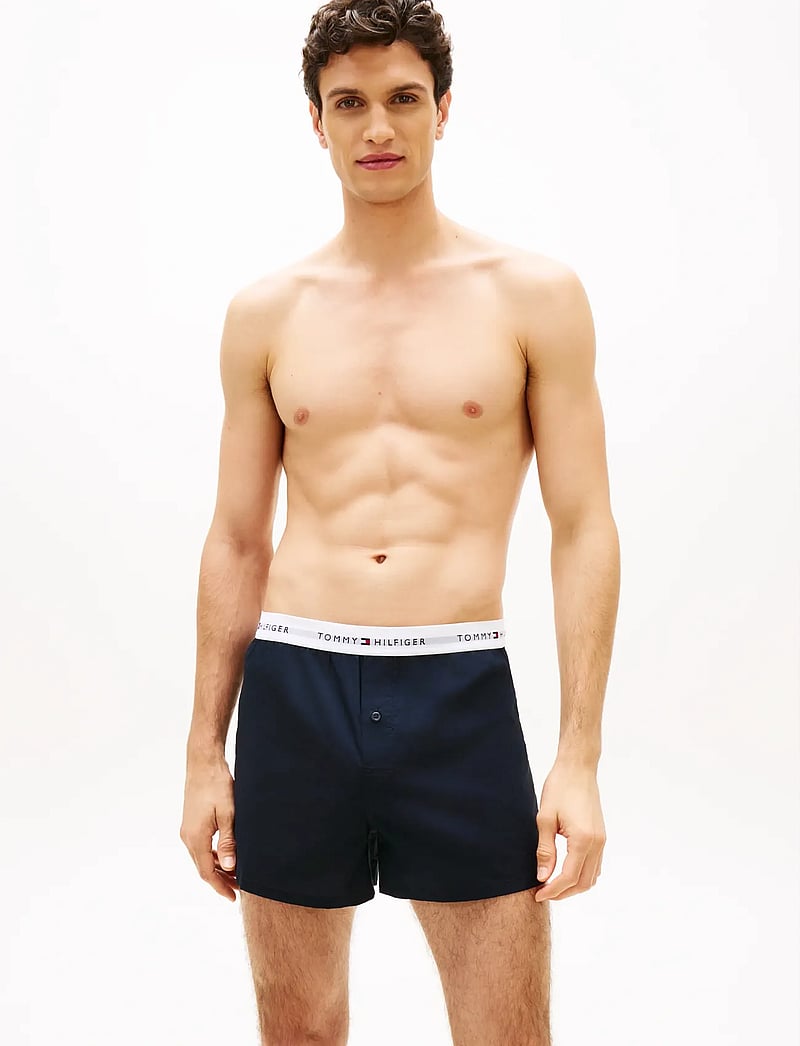 Tommy Hilfiger - 2P WOVEN BOXER - unterhosen im multipack - desert sky desert sky - 0