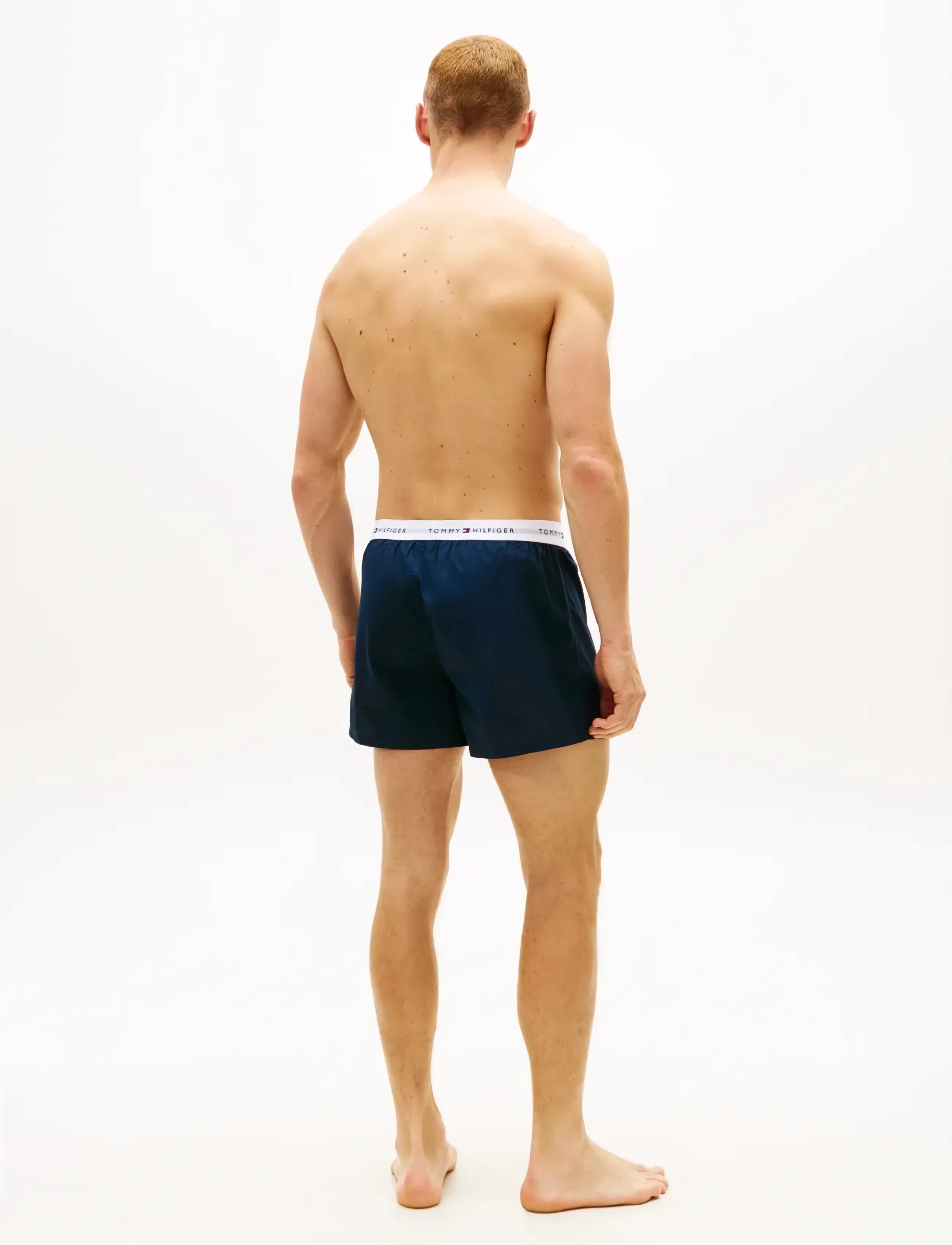 Tommy Hilfiger - 2-Pack Cotton Woven Boxer - unterhosen im multipack - navy blue black - 3