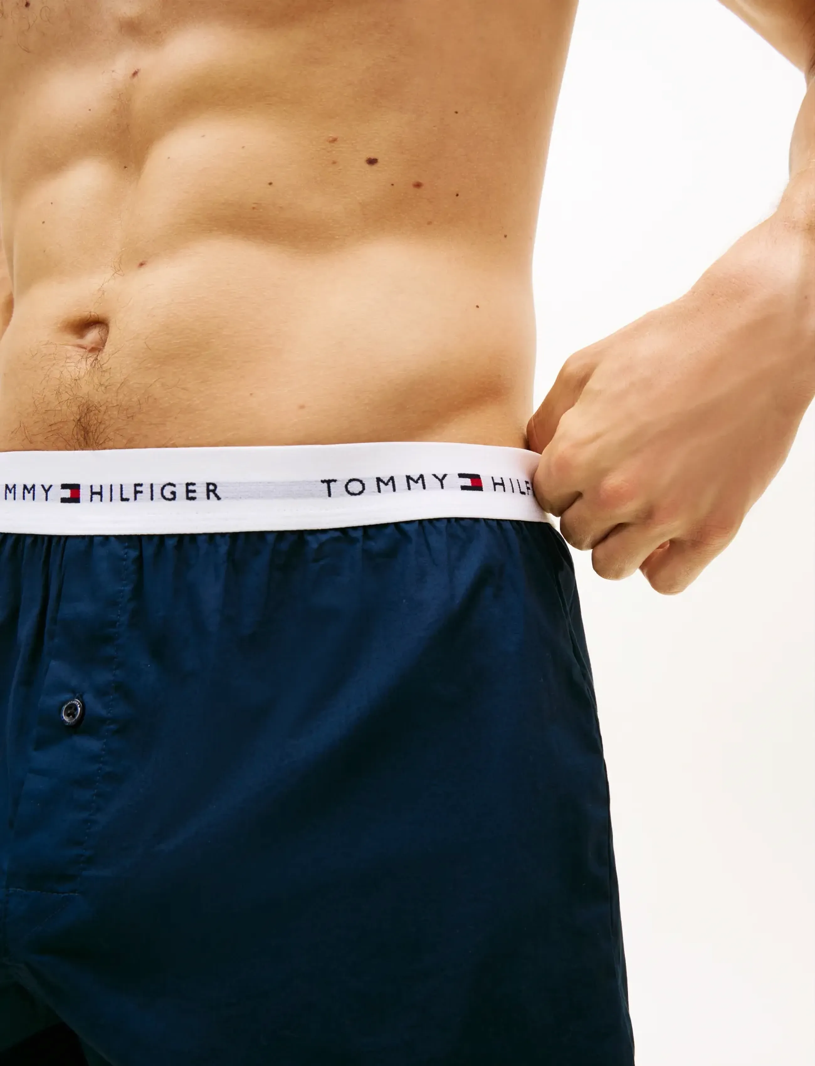 Tommy Hilfiger - 2-Pack Cotton Woven Boxer - unterhosen im multipack - navy blue black - 5