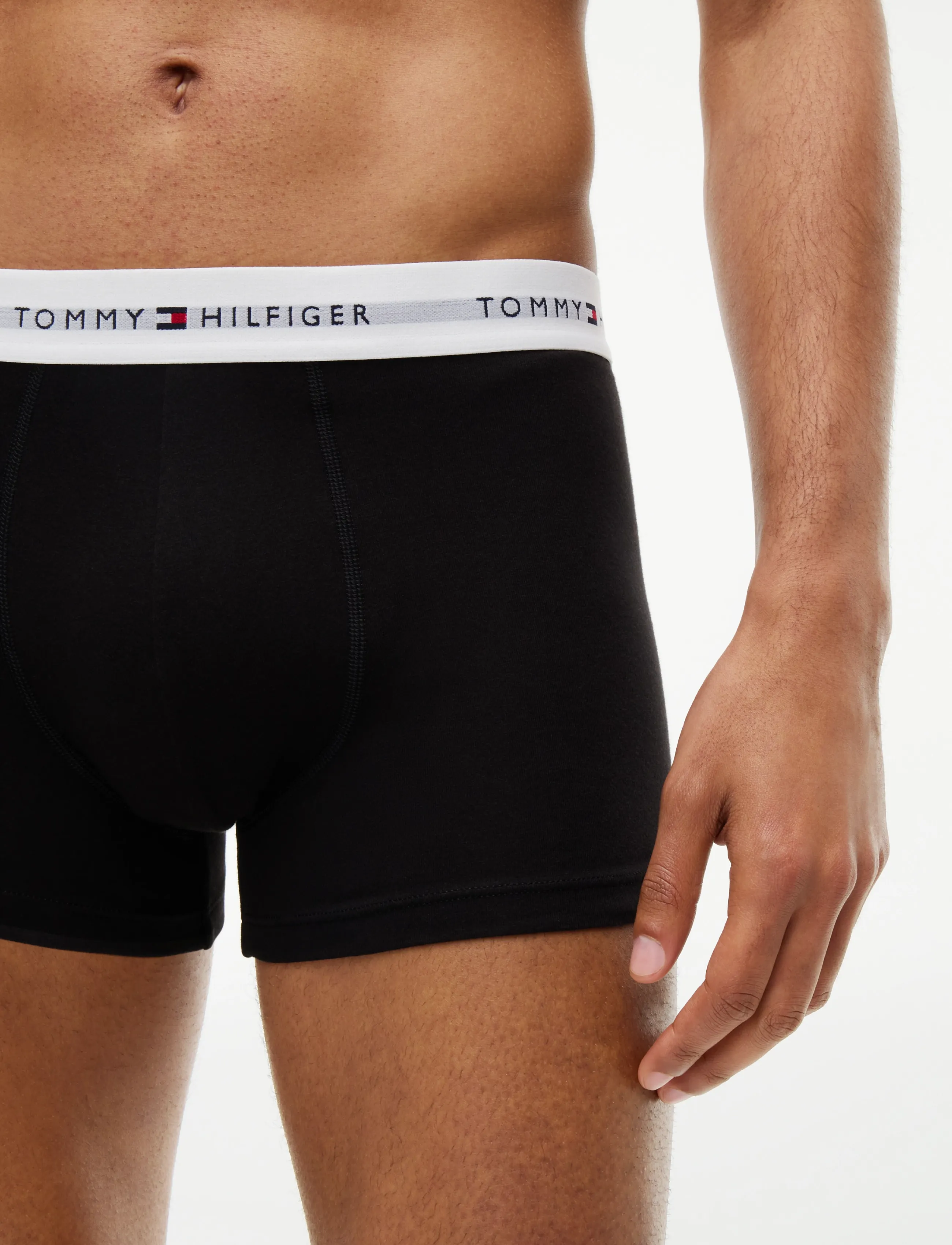 Tommy Hilfiger - 7-Pack Cotton Trunk - multipack kalsonger - blk blk blk blk blk blk blk - 3