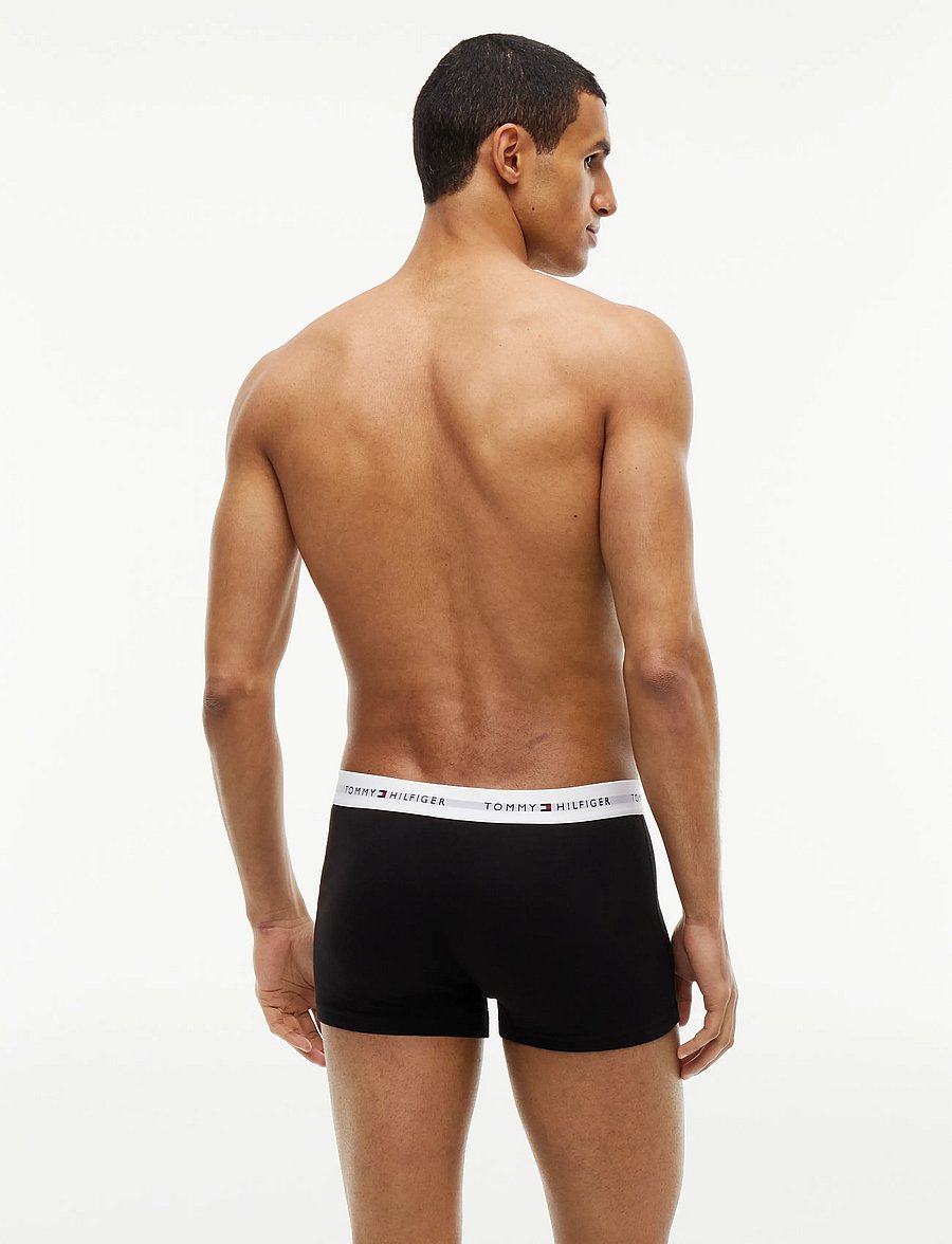 Tommy Hilfiger - 7-Pack Cotton Trunk - multipakk aluspüksid - blk blk blk blk blk blk blk - 4