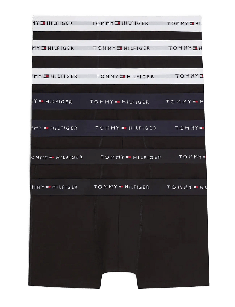 Tommy Hilfiger - 7P TRUNK - multipakk aluspüksid - wht wht wht blk blk des des - 1
