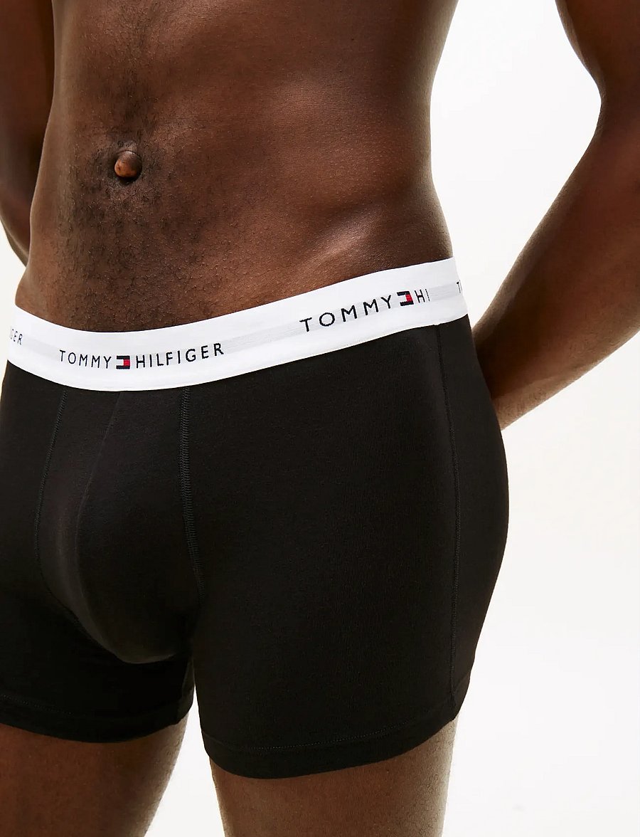 Tommy Hilfiger - 7P TRUNK - multipakk aluspüksid - wht wht wht blk blk des des - 3