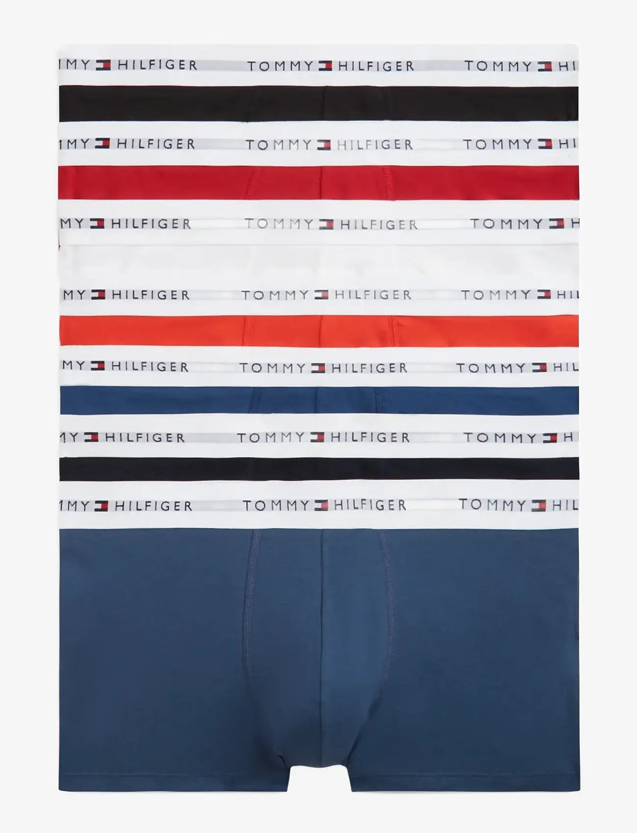 Tommy Hilfiger - 7P TRUNK - alushousut monipakkauksessa - bk md rd ag se ds sk bl j f r w - 1