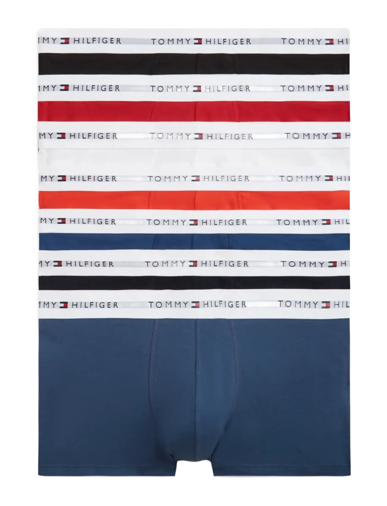 Tommy Hilfiger 7P TRUNK - Aluspükste mitmikpakk - BK MD RD AG SE DS SK BL J F R W / multi