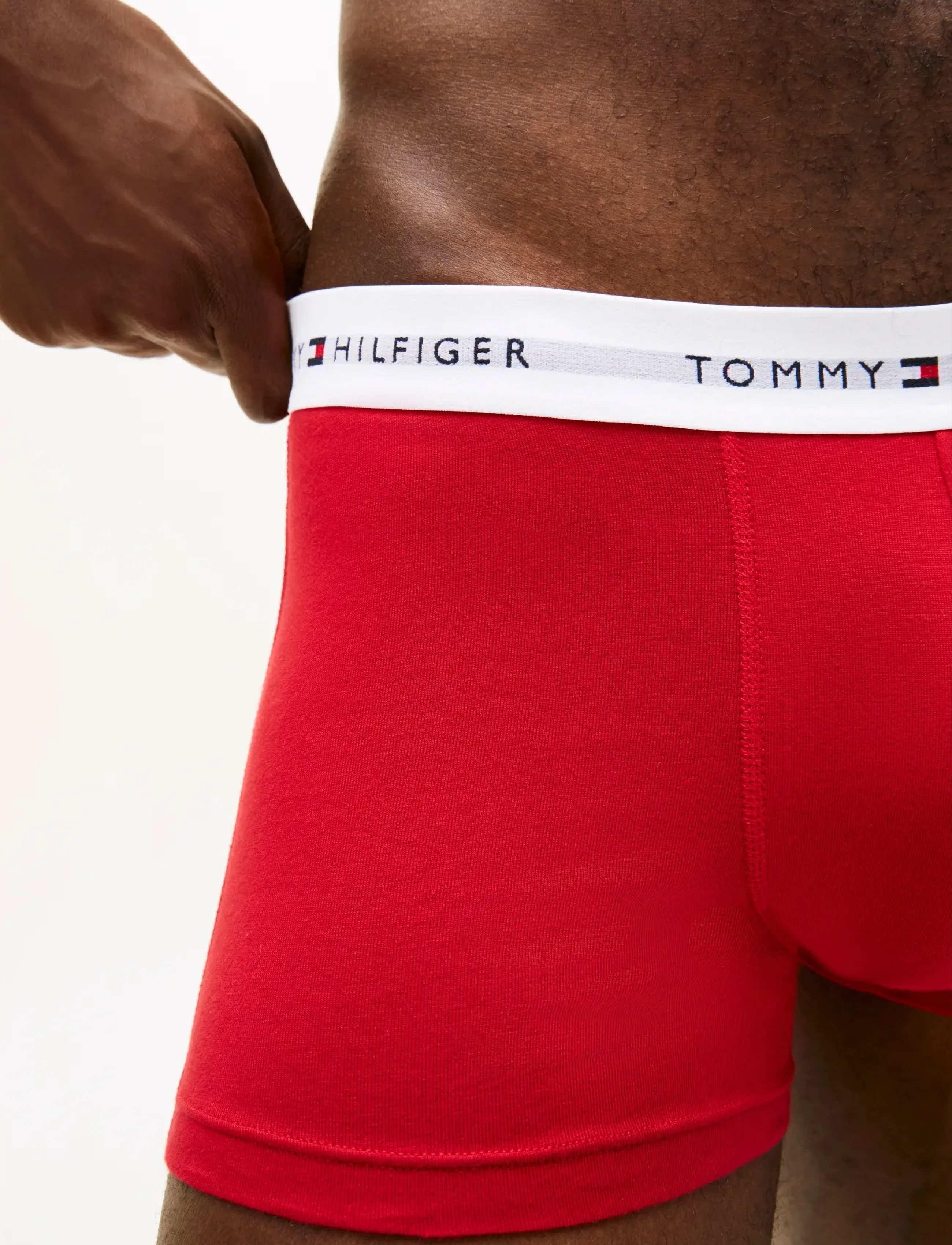 Tommy Hilfiger - 7-Pack Cotton Trunk - multipack kalsonger - bk md rd ag se ds sk bl j f r w - 3
