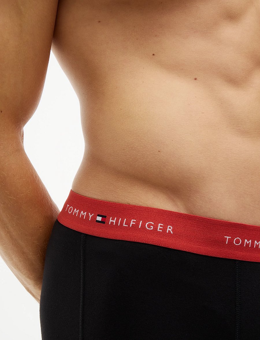 Tommy Hilfiger - 3P BOXER BRIEF WB - multipakk aluspüksid - b blue spell terra red minty grey - 3